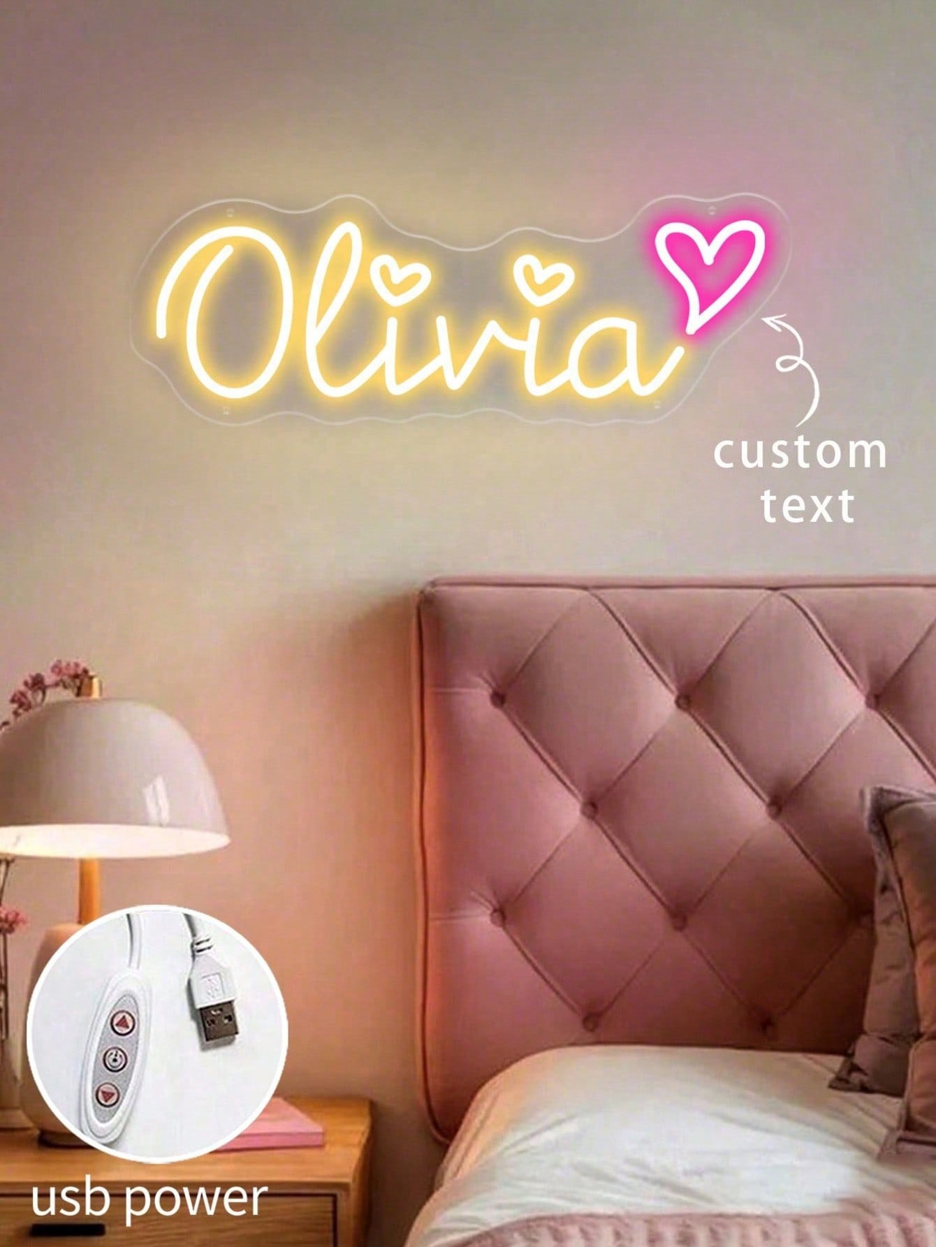 Personalized Neon Name Wall Decor