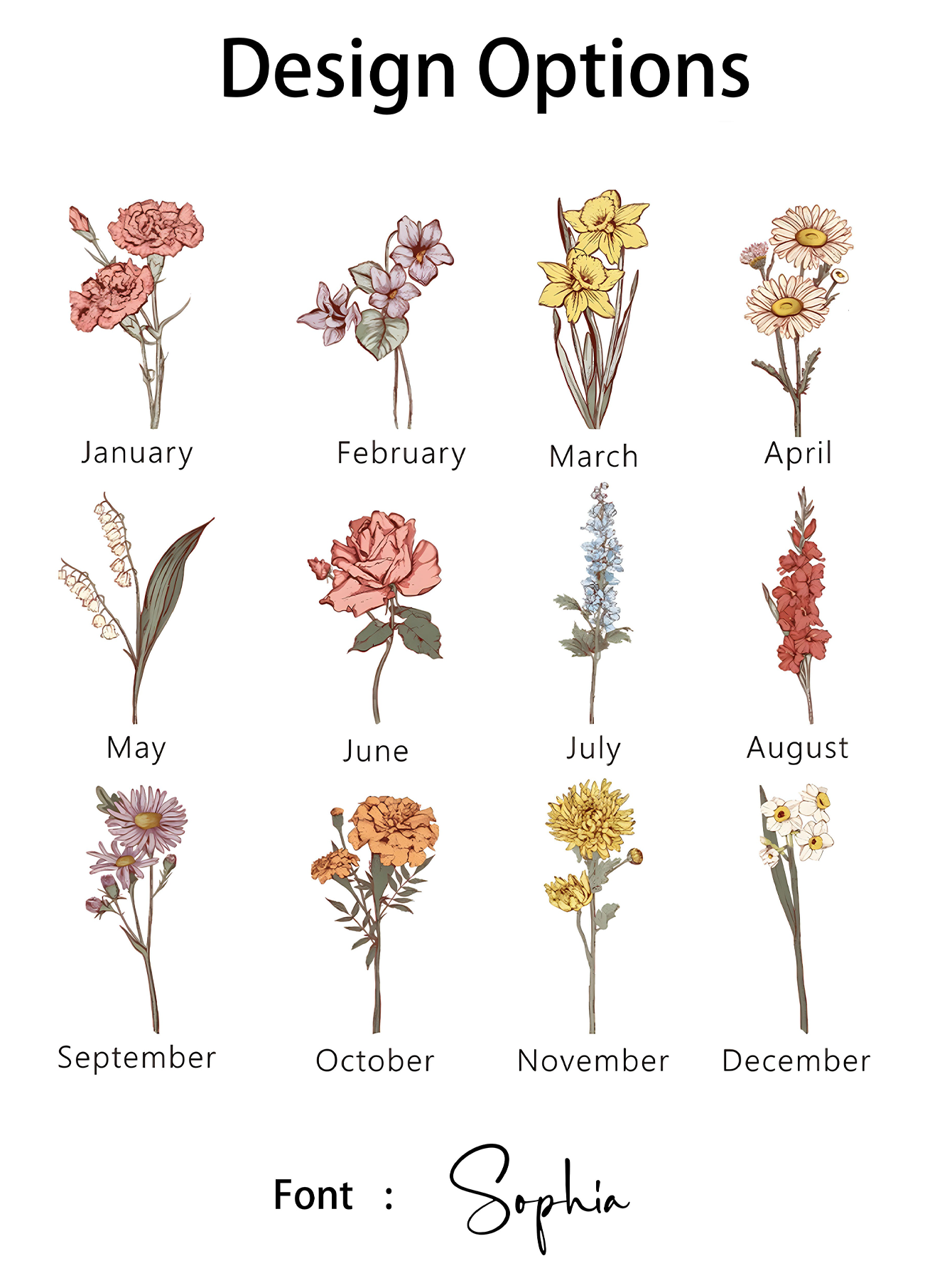 Personalized Daisy Glass Iced Coffee Mug with Bamboo Lid