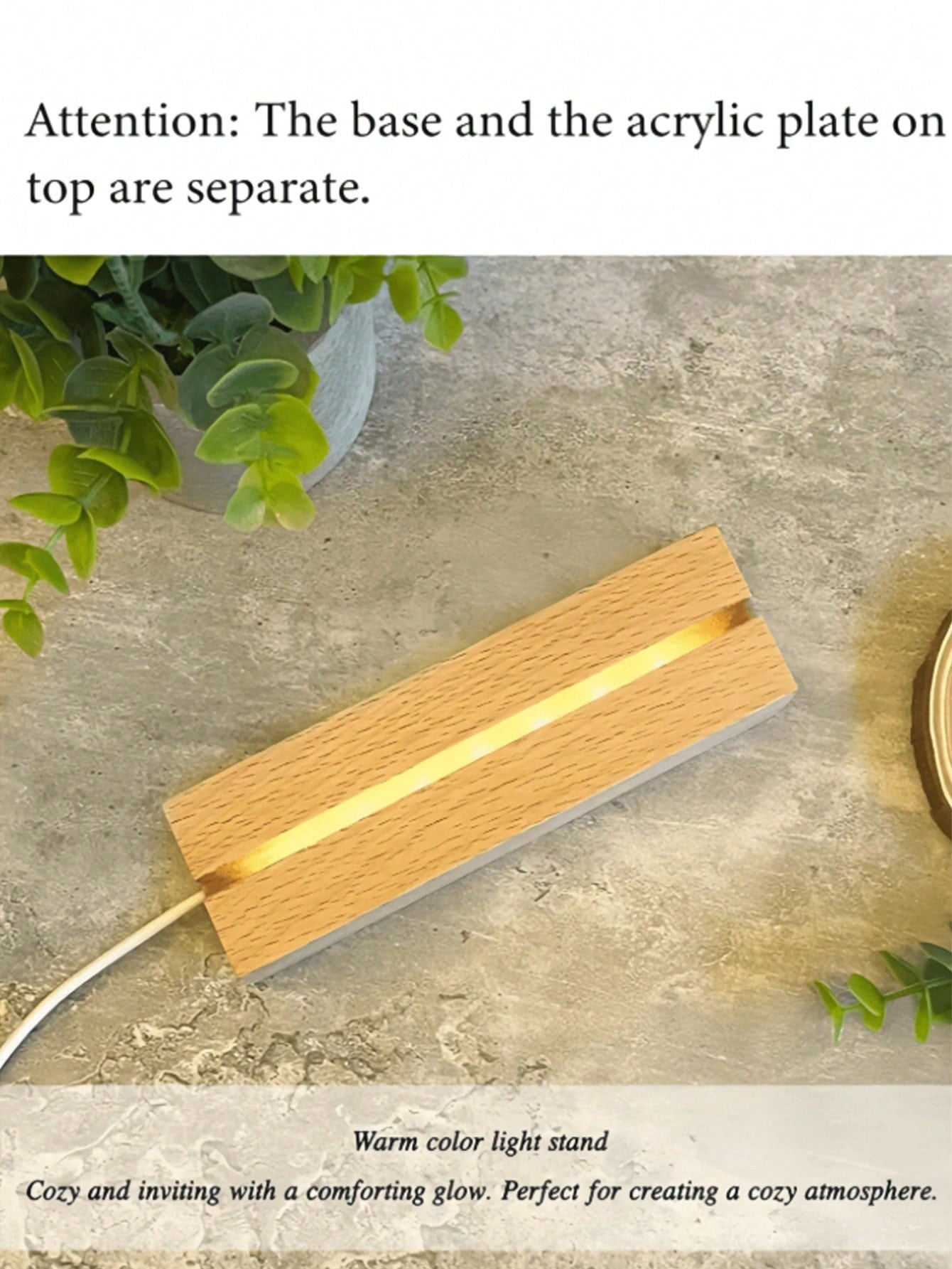 Personalized Music Photo Acrylic Light