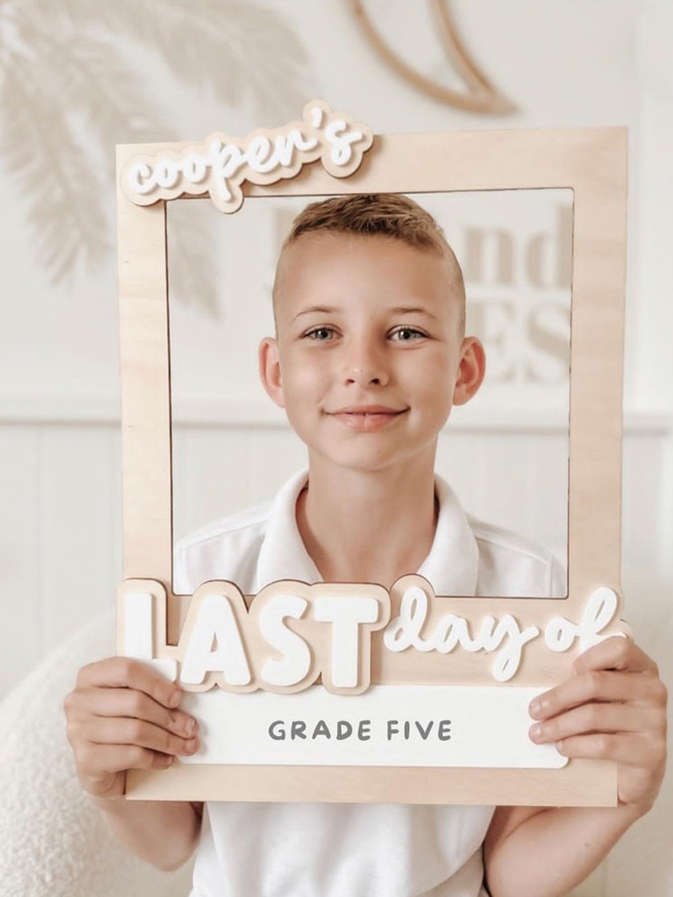 Custom Wooden Photo Frame Board