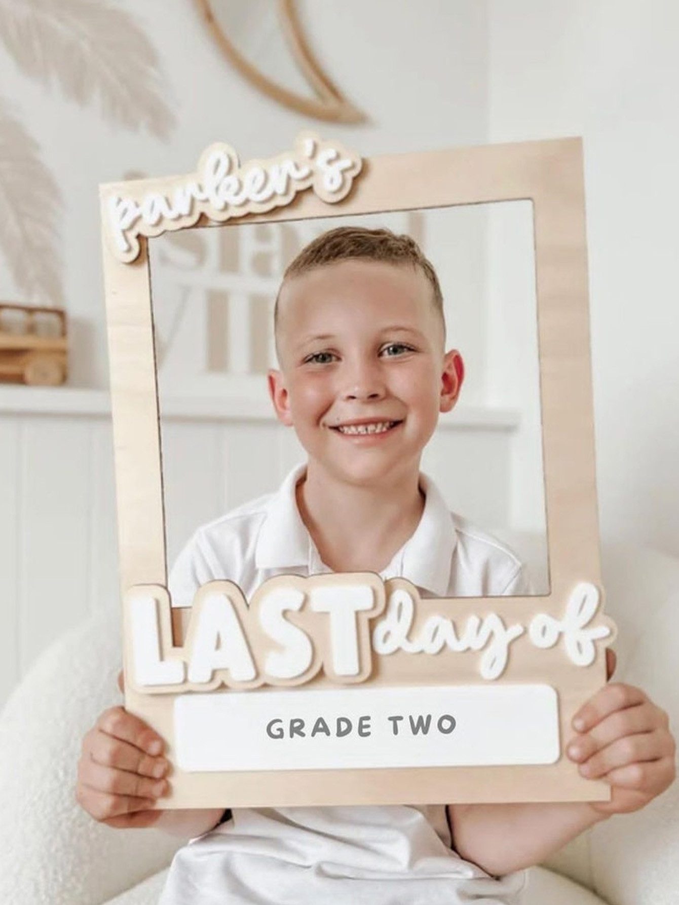 Custom Wooden Photo Frame Board