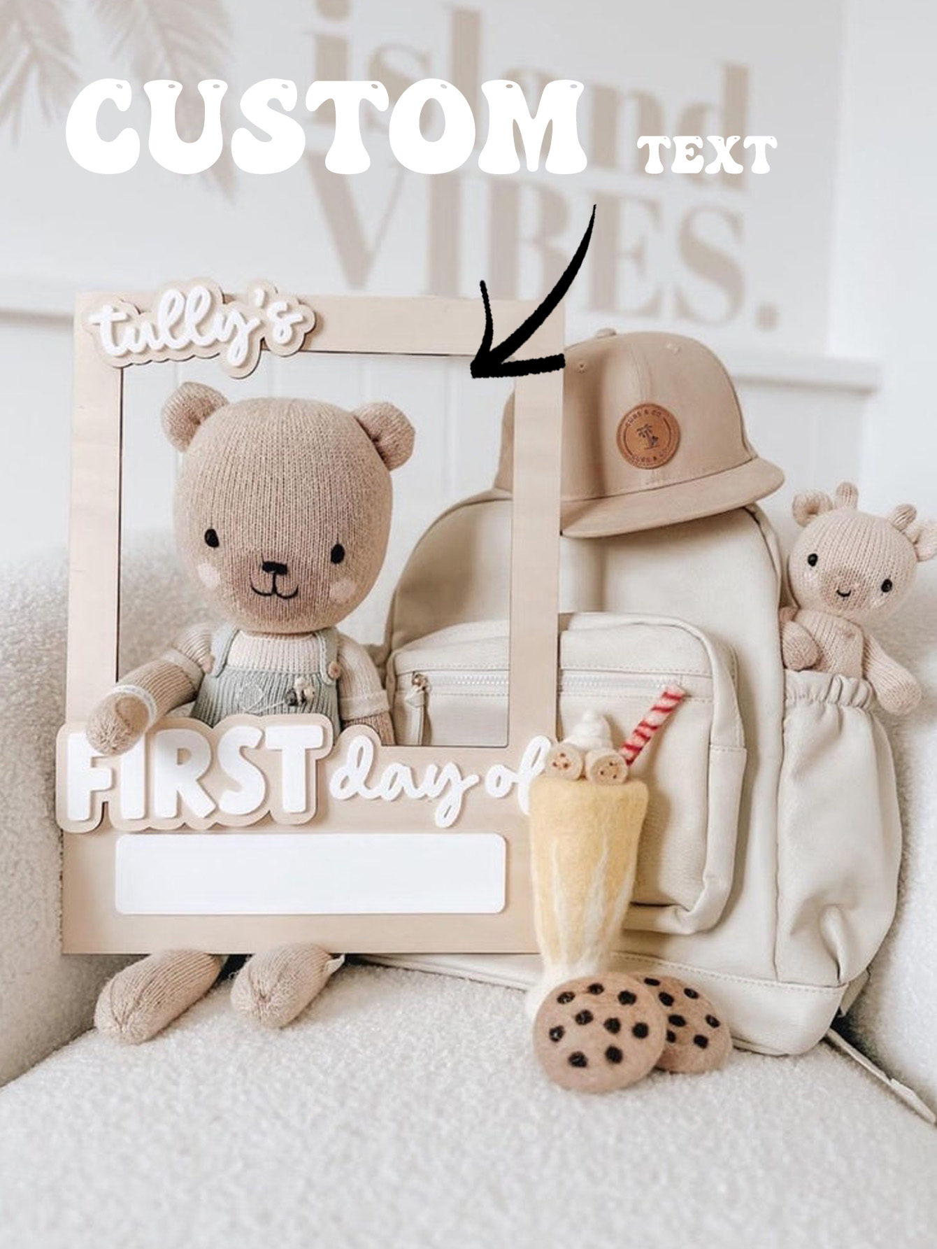 Custom Wooden Photo Frame Board