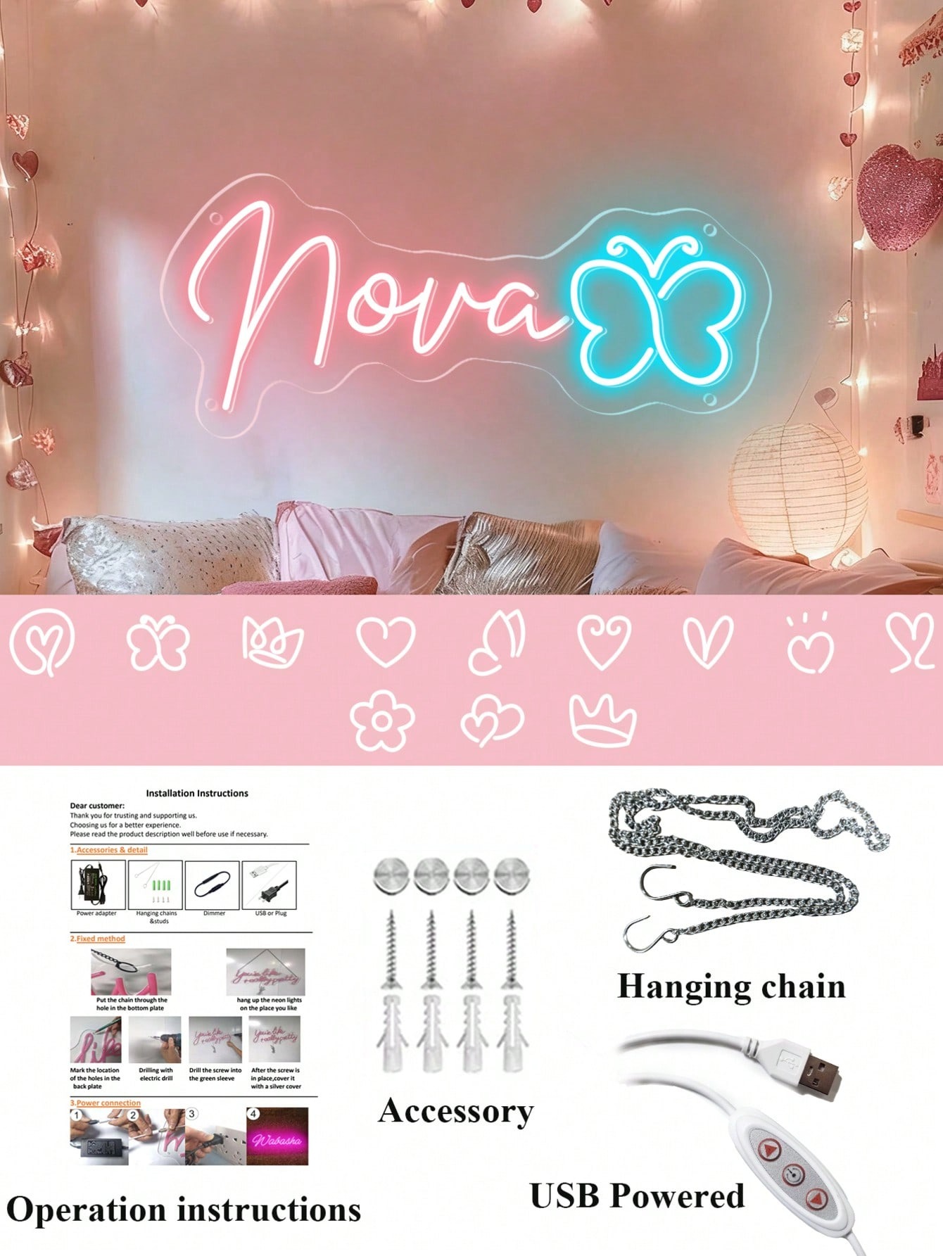 Personalized Name Neon LED Sign