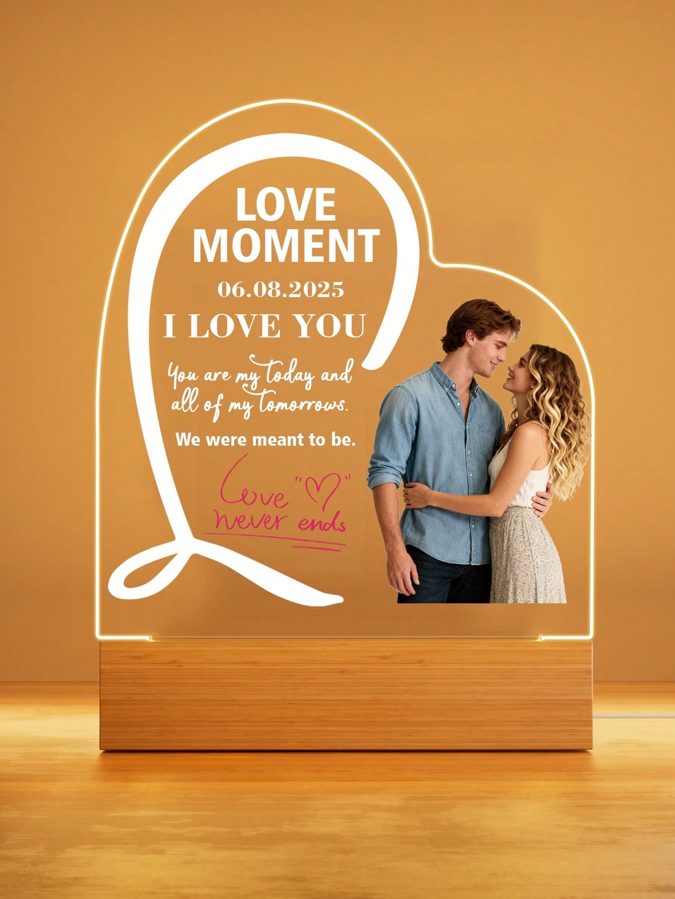 Personalized Music LED Night Light