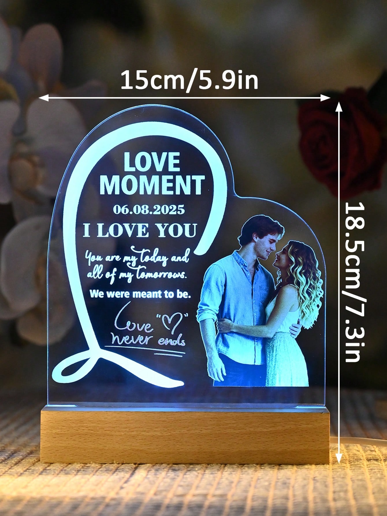 Personalized Music LED Night Light