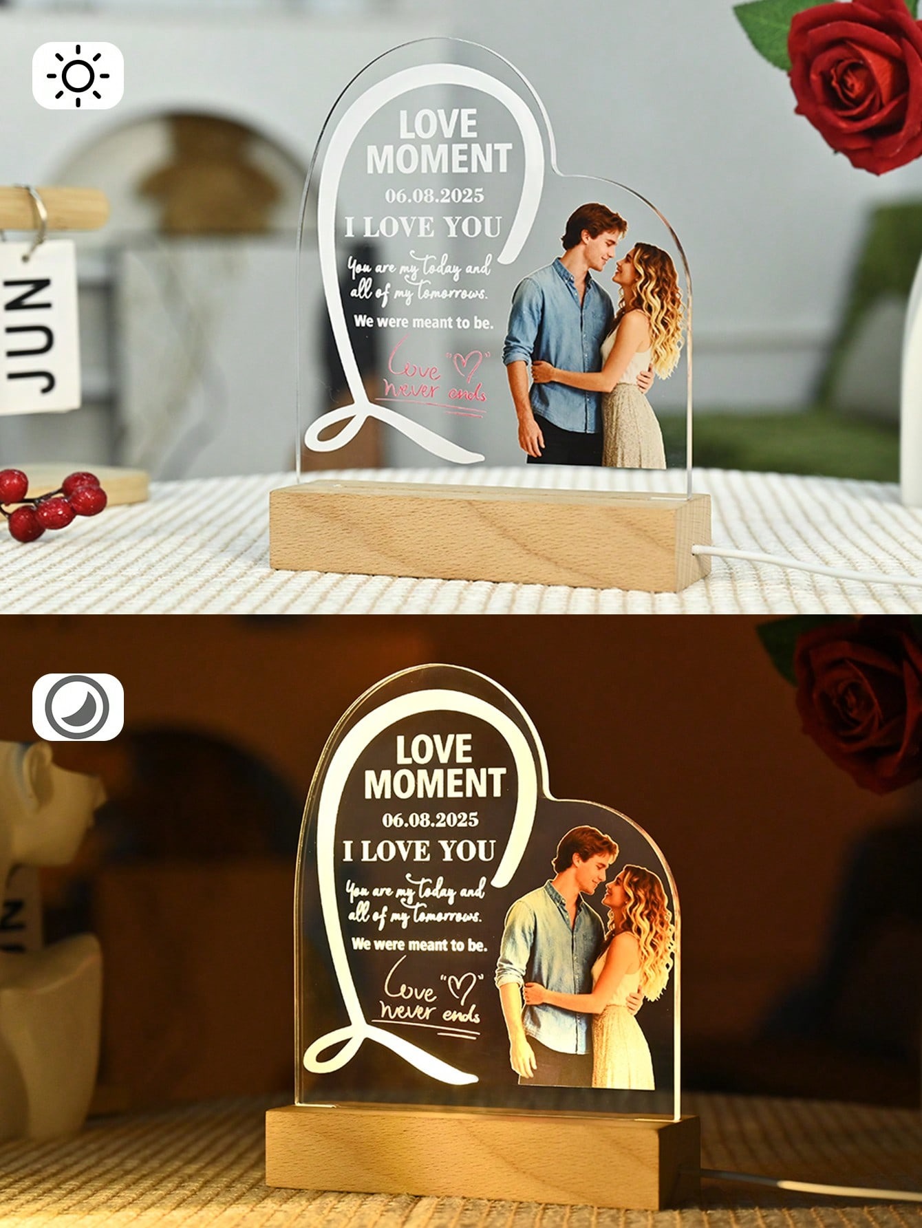 Personalized Music LED Night Light