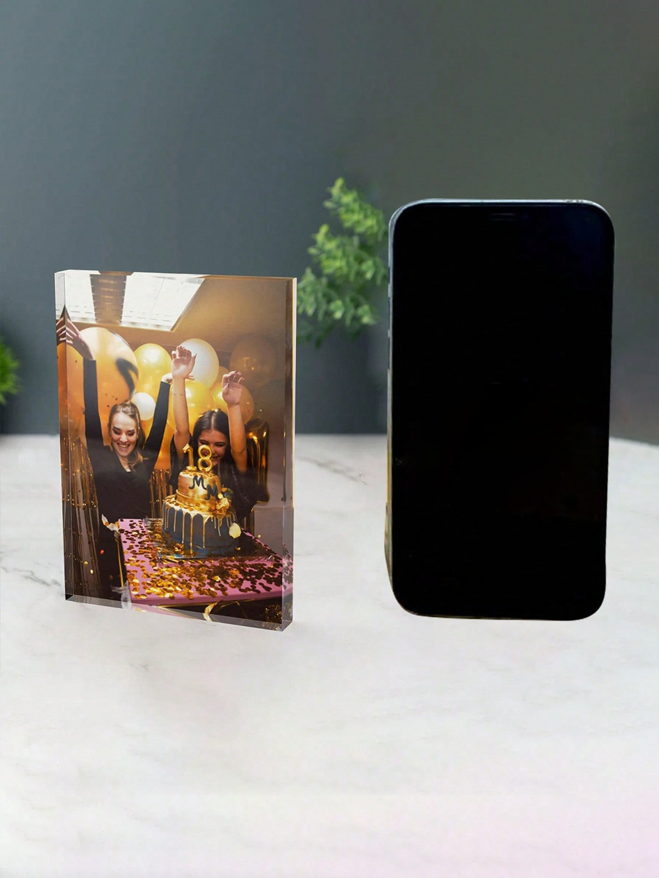 Custom Acrylic Love Story Photo Frame