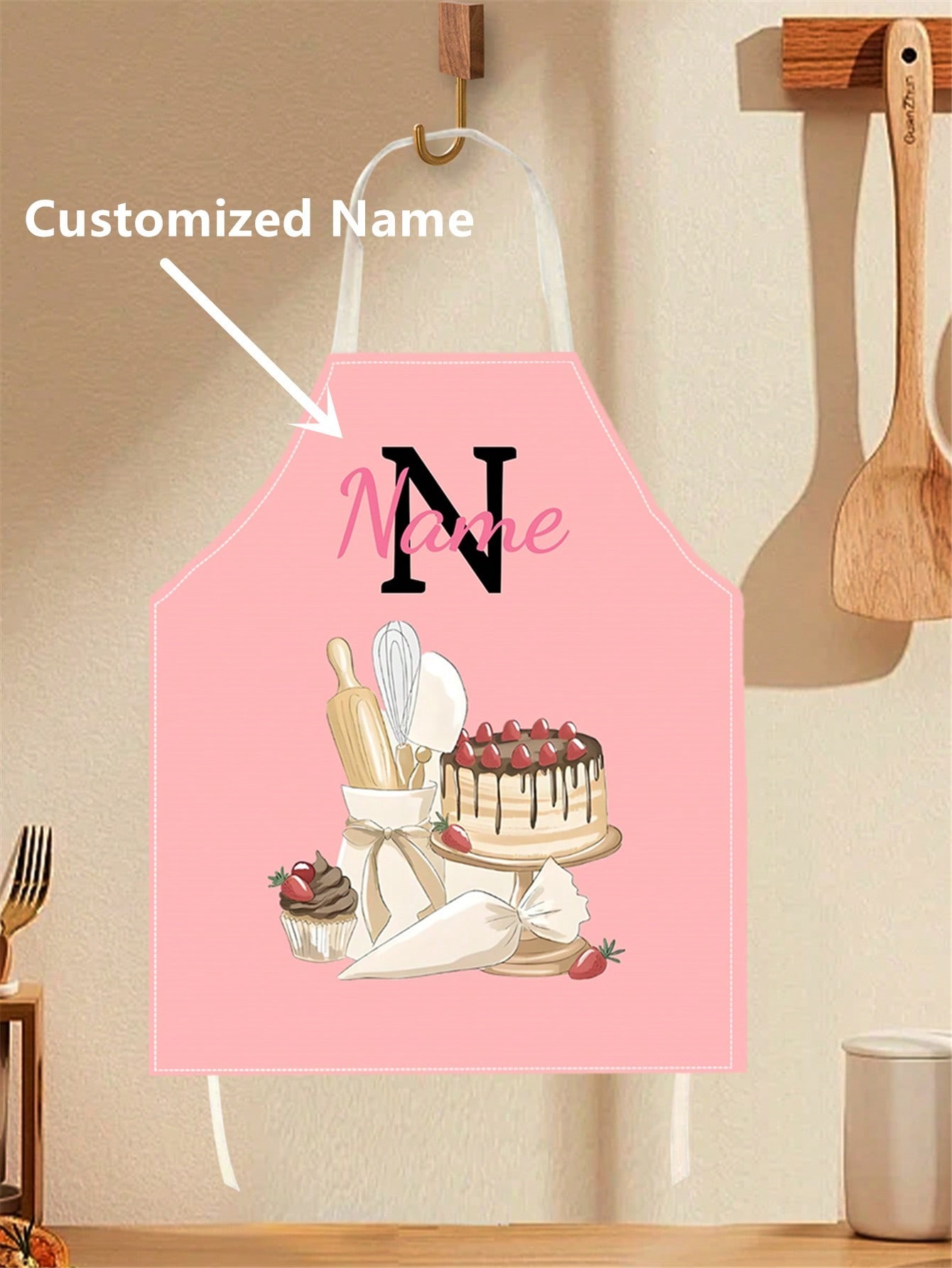 Personalized Name Baking Apron