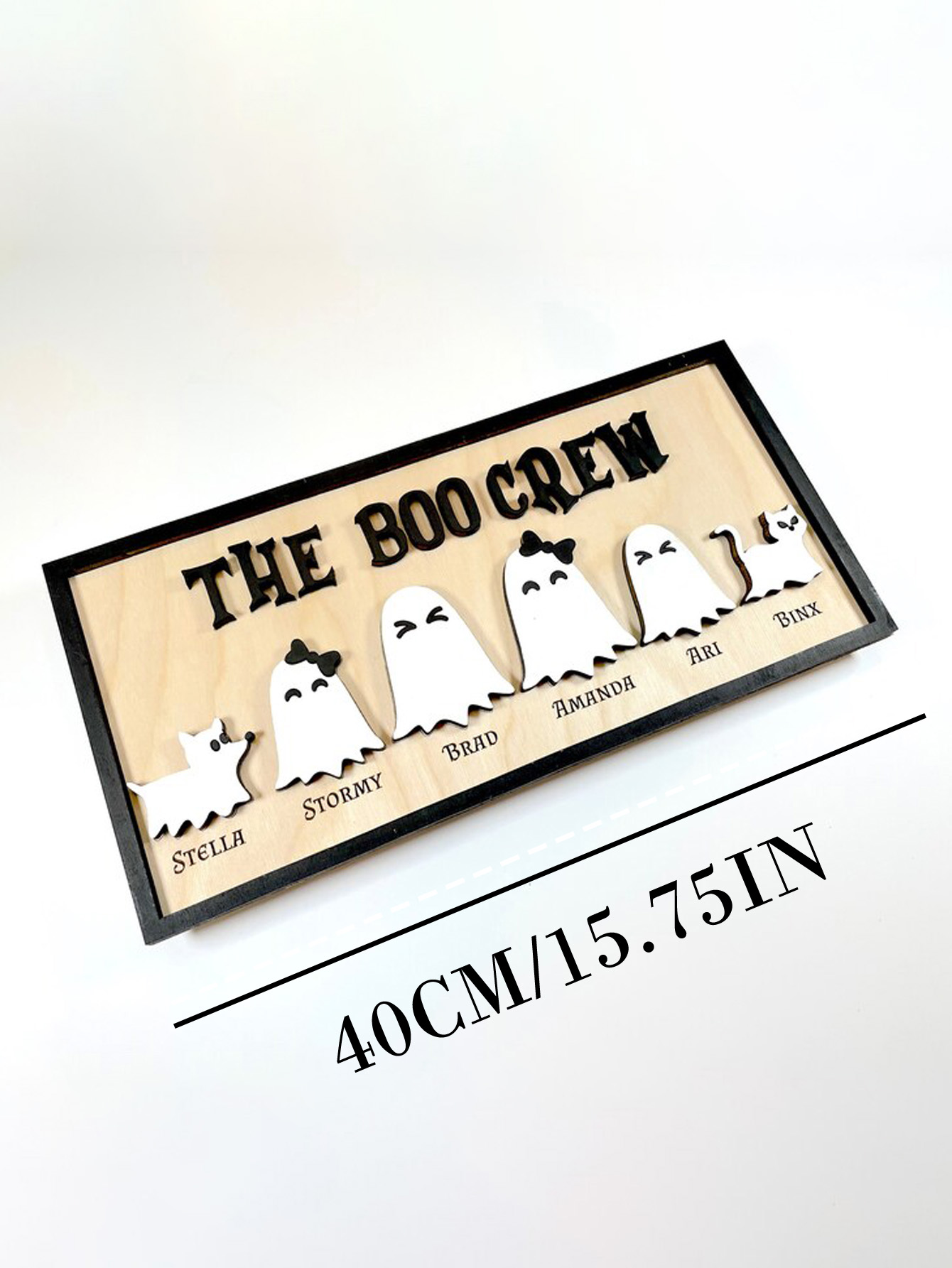 Customized Halloween decorations, custom names, pictures