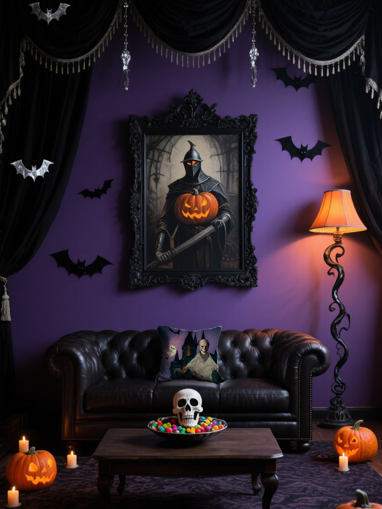 DIY Halloween Avatar Photo Cushion