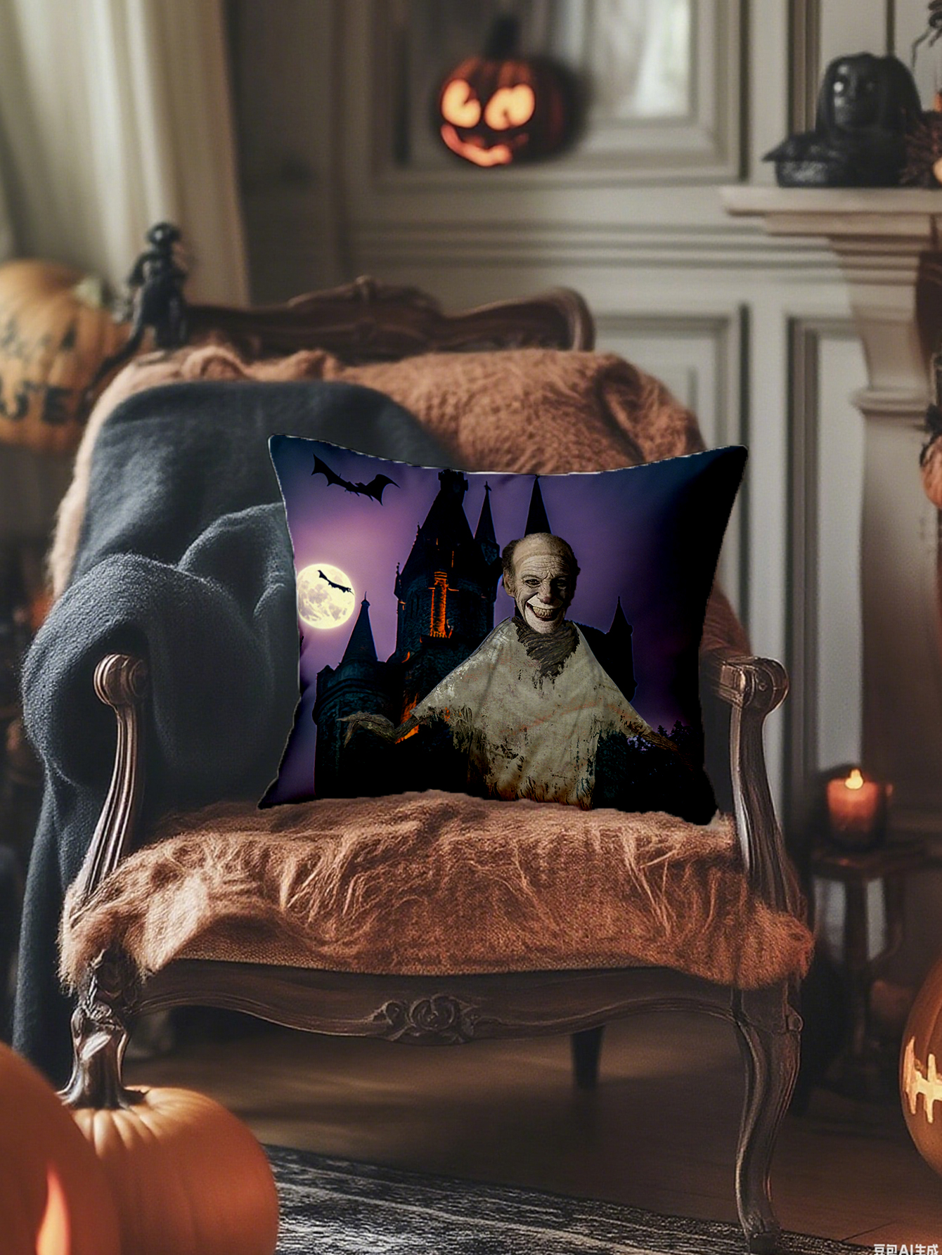 DIY Halloween Avatar Photo Cushion