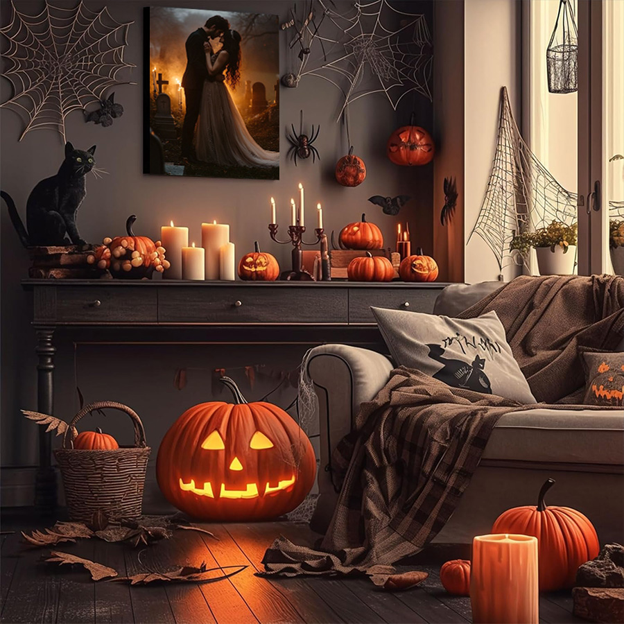Custom Halloween Decoration Hanging Painting