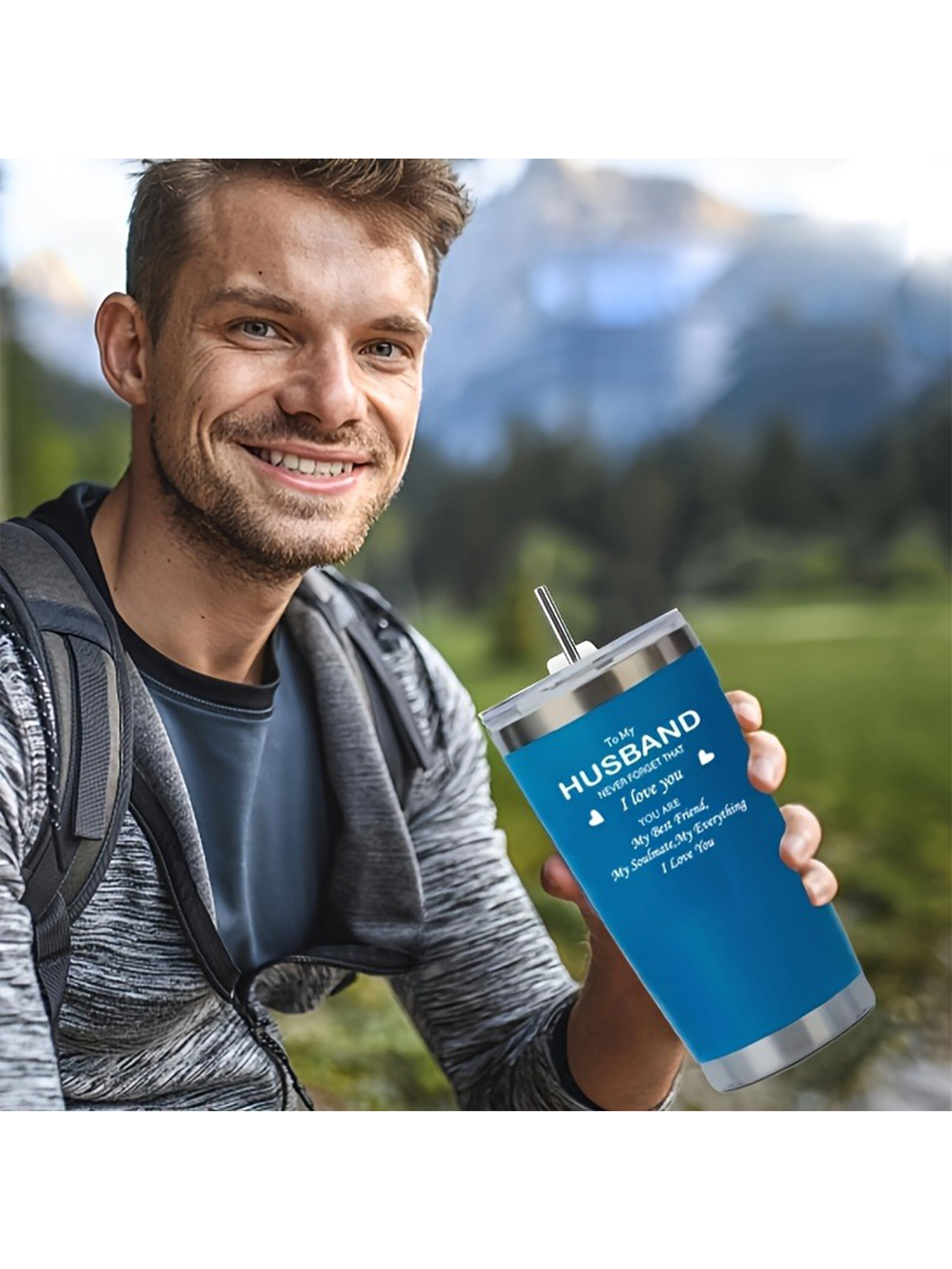 Personalized "To My Husband" Insulated Tumbler