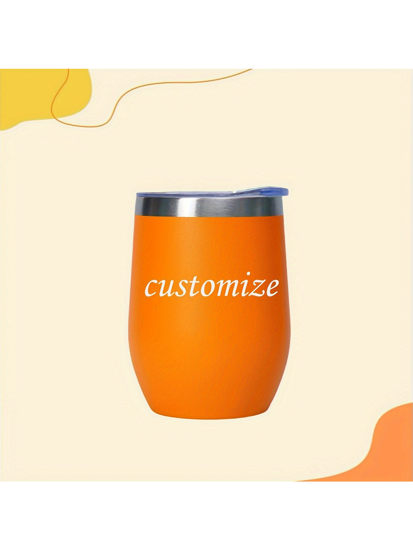 Custom Stainless Steel Name Mug