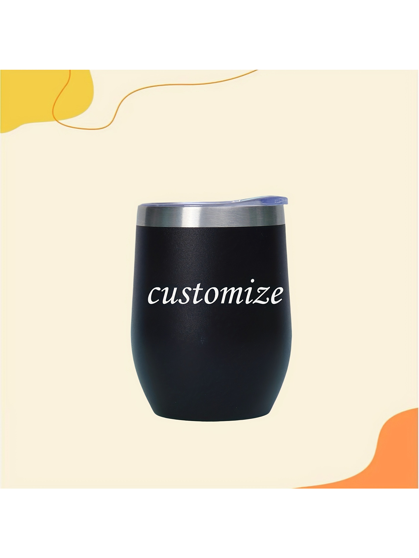 Custom Stainless Steel Name Mug