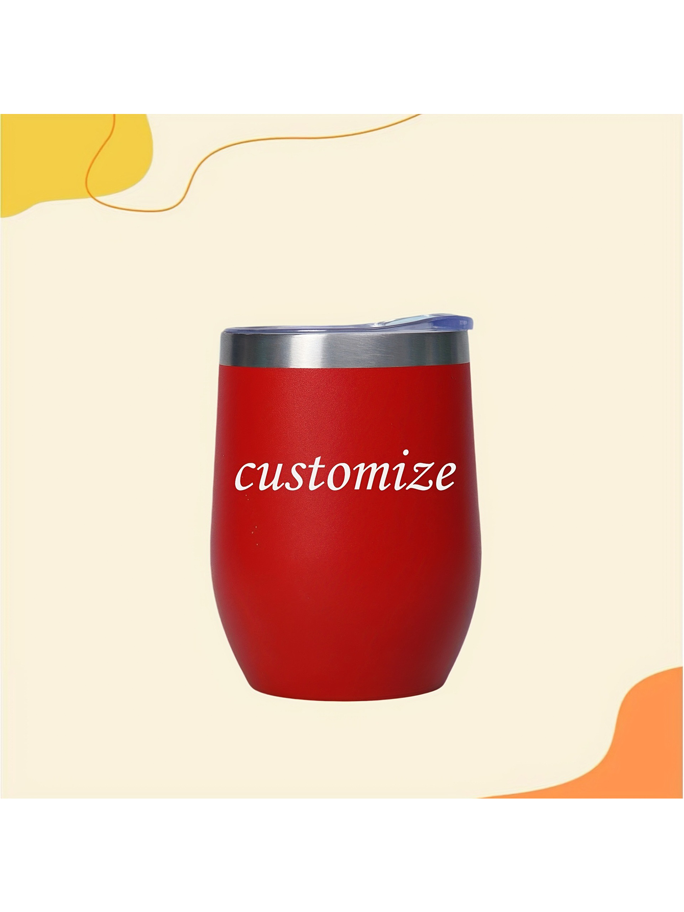 Custom Stainless Steel Name Mug