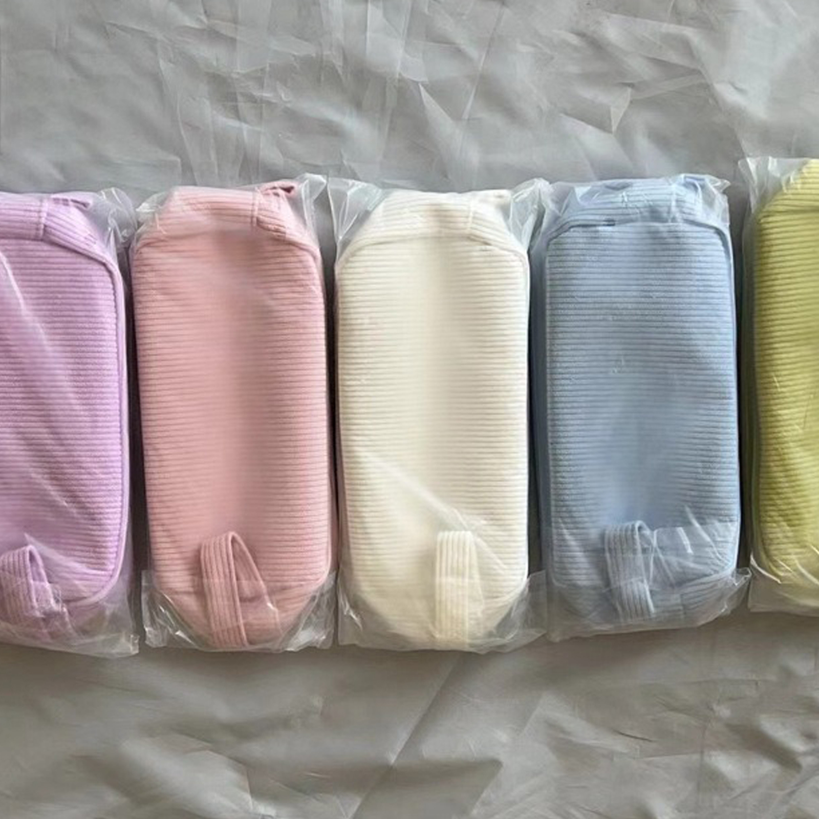Custom Corduroy Makeup Bag with Name