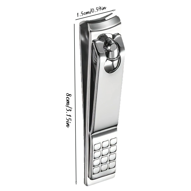 Engraved Nail Cutter Stainless Steel