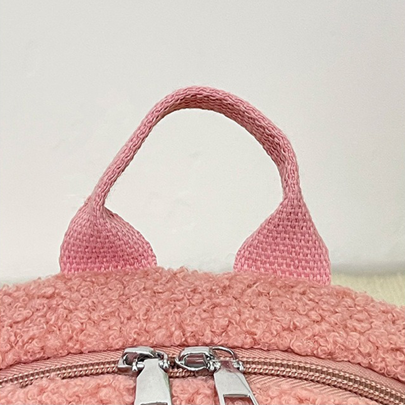 Custom Plush Bear Ear Backpack