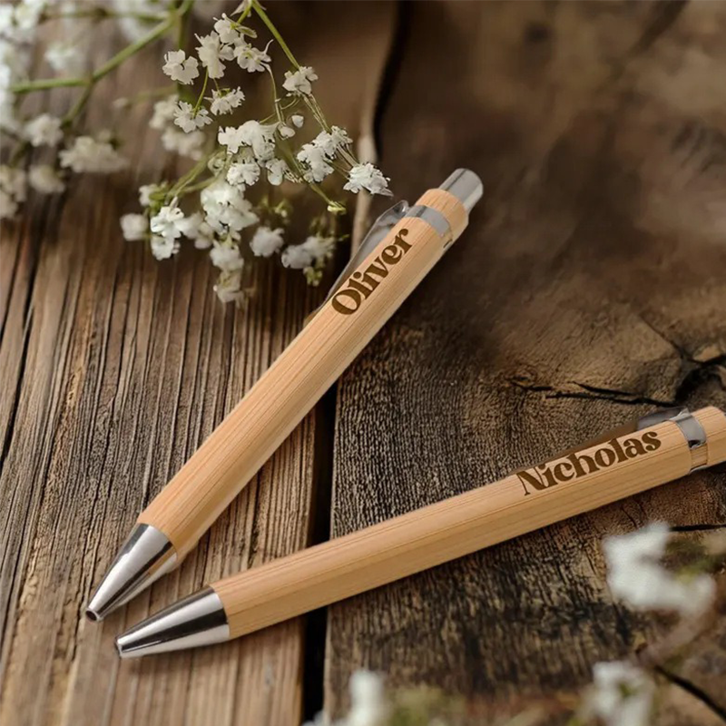 Custom Engraved Bamboo Pen