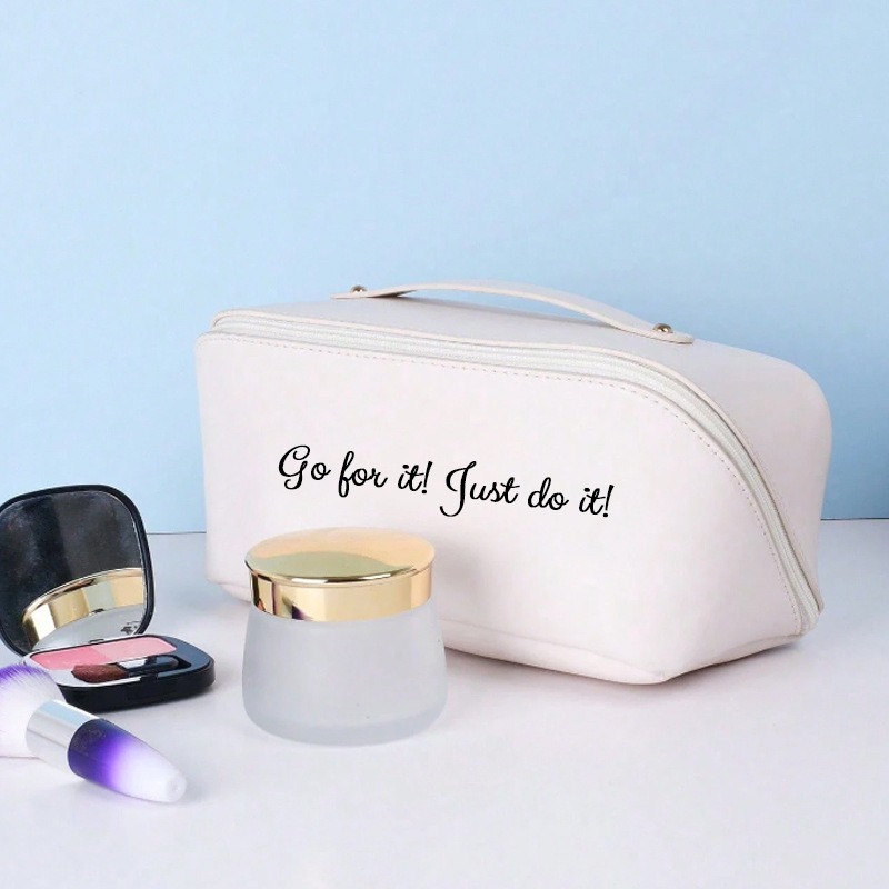 Personalized Laser-Engraved Makeup Bag