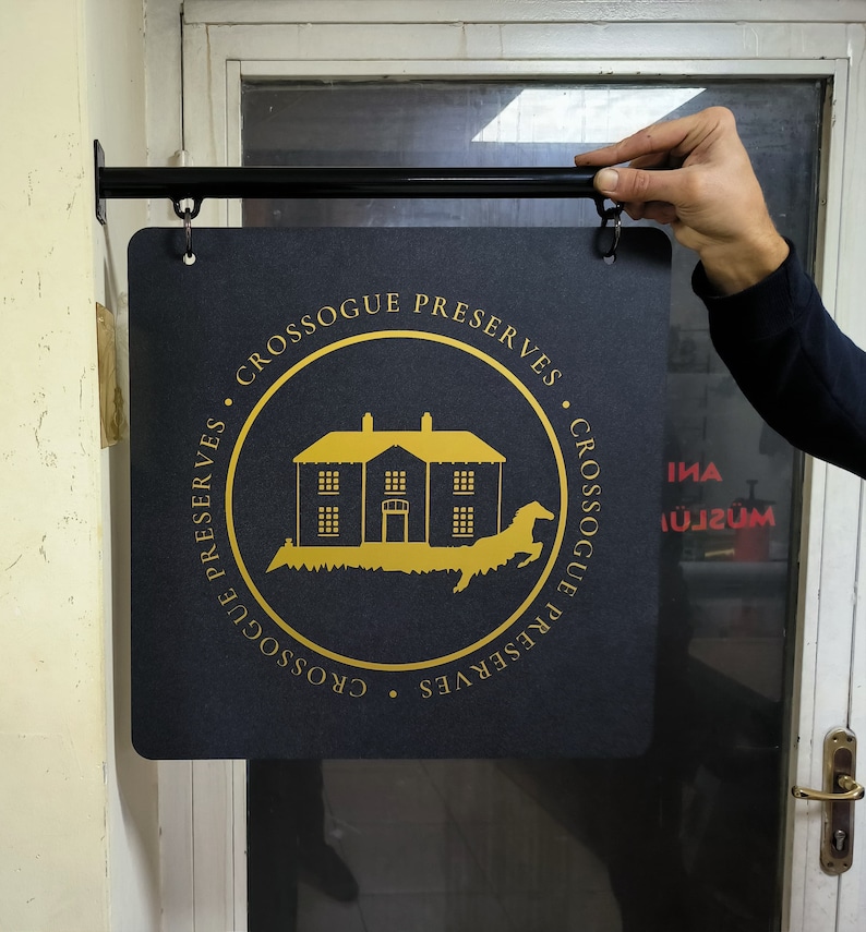 Custom Square Hanging Signs