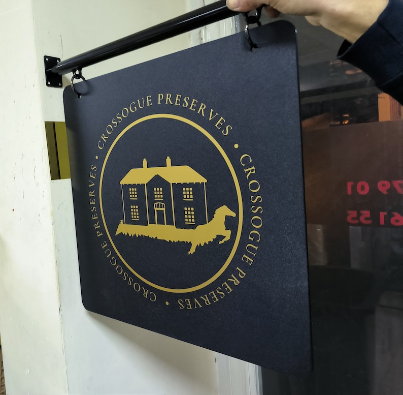 Custom Square Hanging Signs