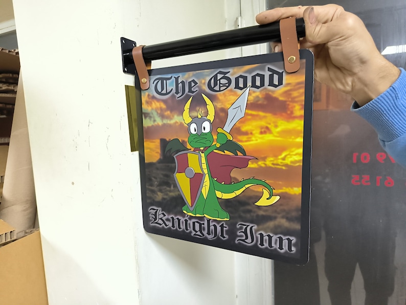 Custom Square Hanging Signs