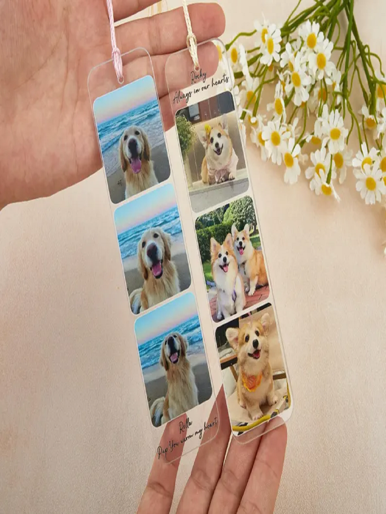 Personalized Photo Acrylic Bookmark