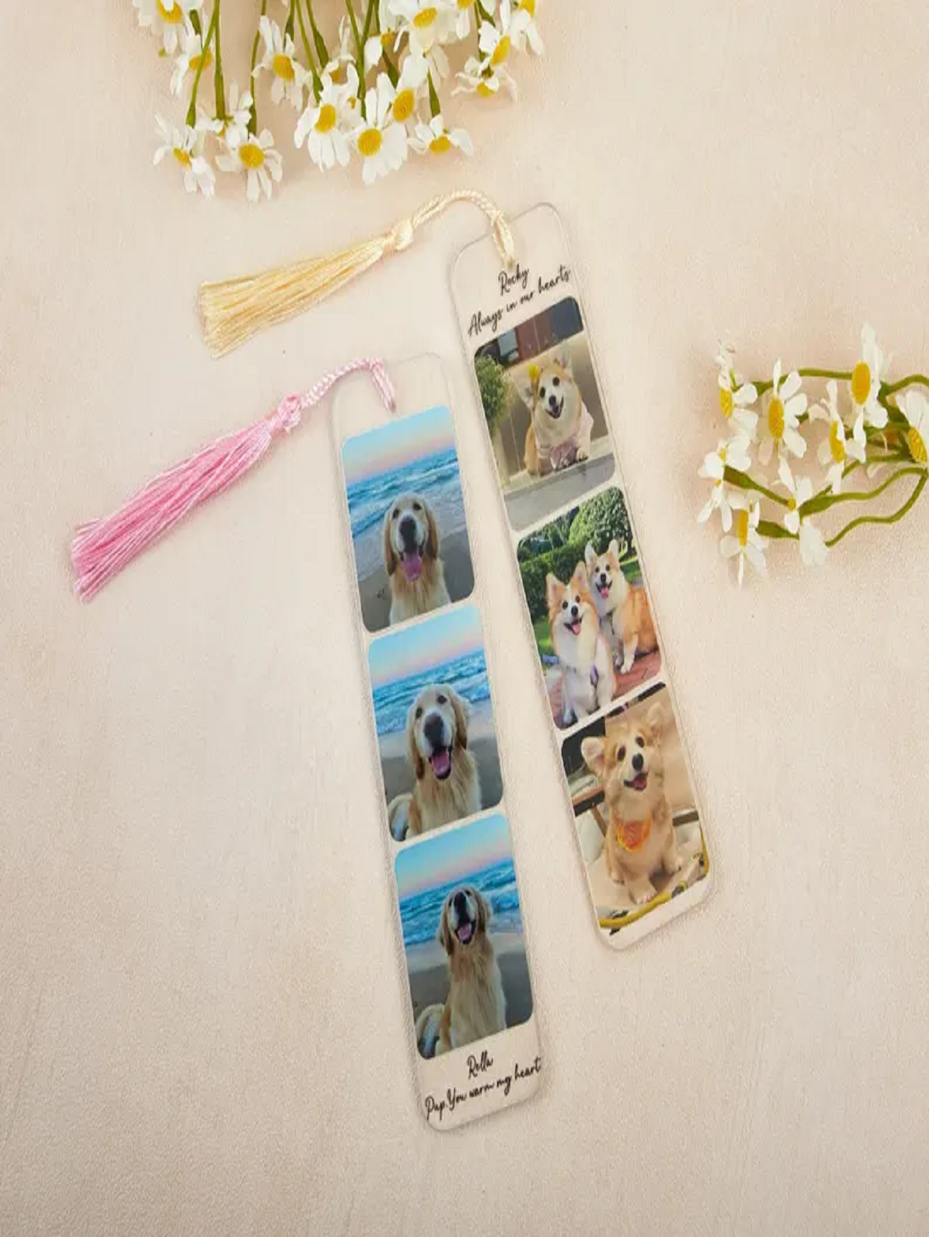Personalized Photo Acrylic Bookmark