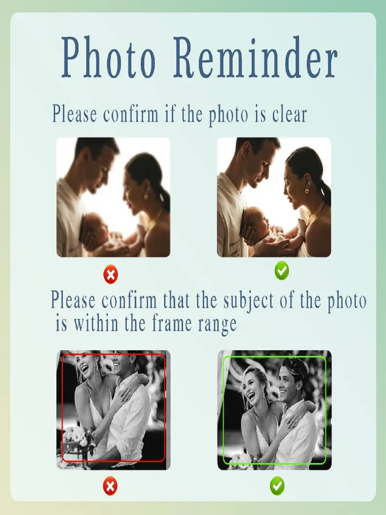 Personalized Photo Acrylic Bookmark