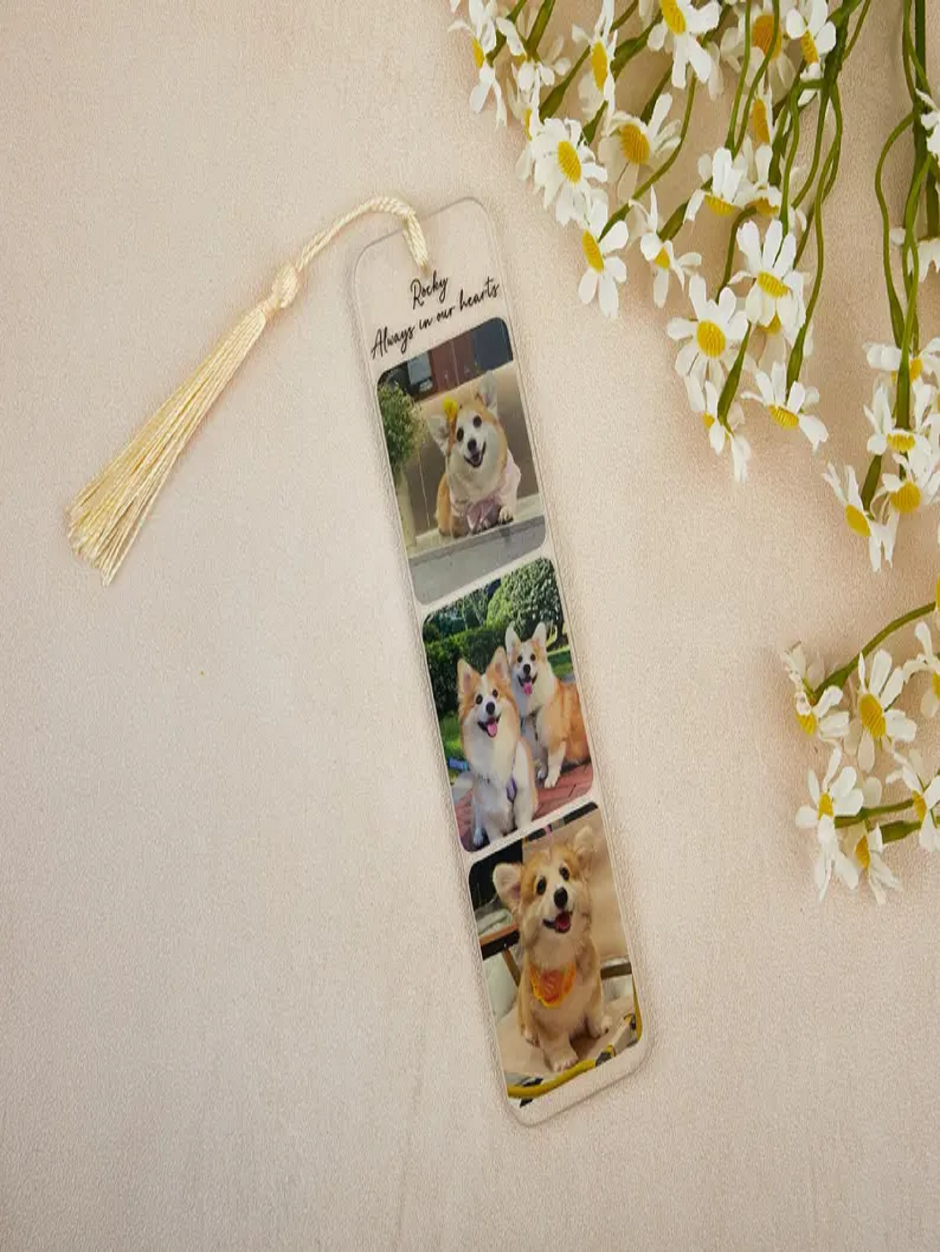 Personalized Photo Acrylic Bookmark