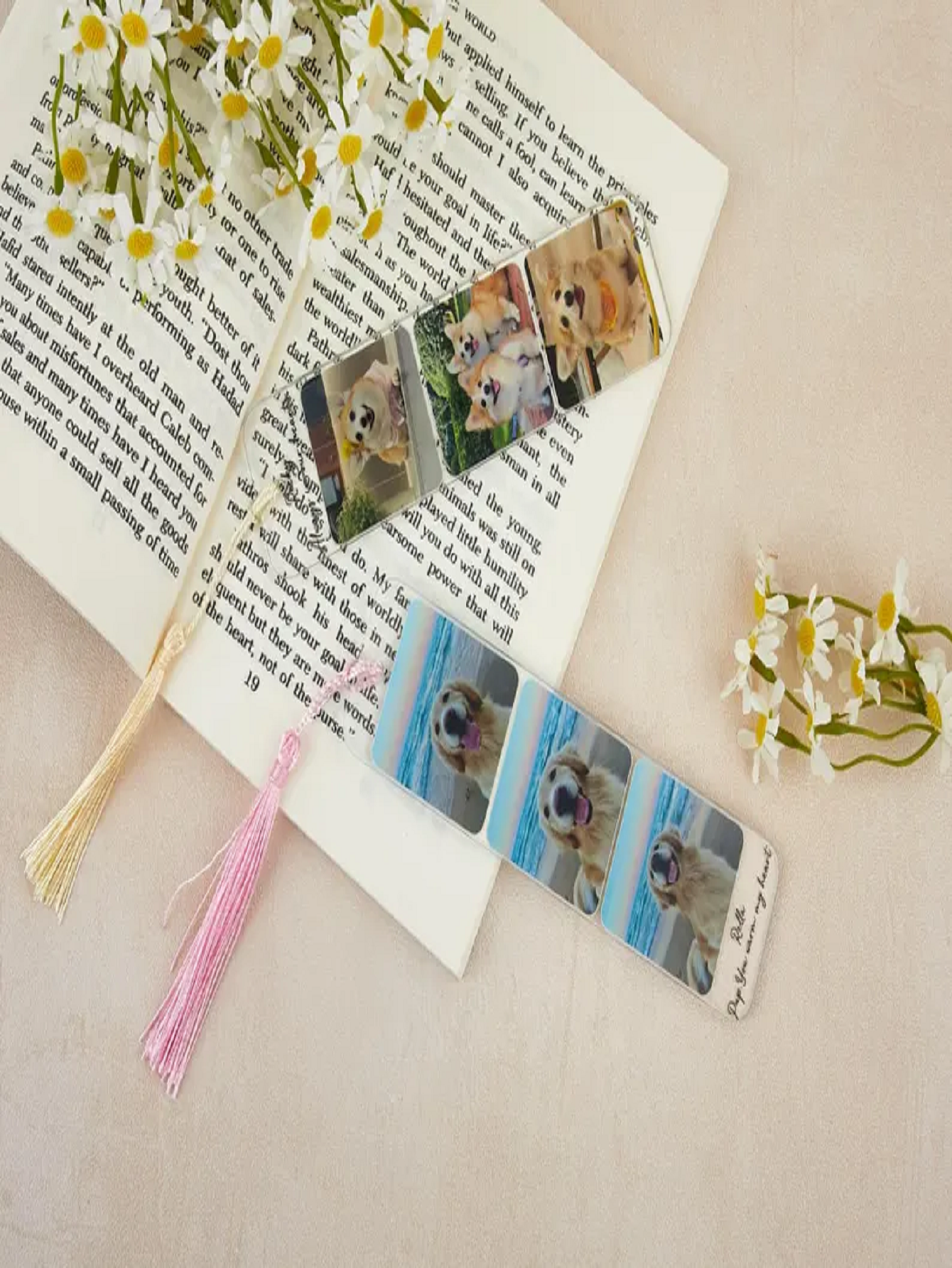 Personalized Photo Acrylic Bookmark