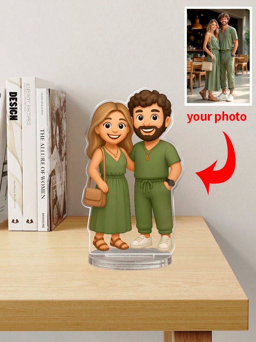 Customized Couple Acrylic Figurine