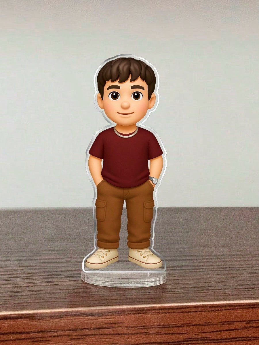 Customized Couple Acrylic Figurine