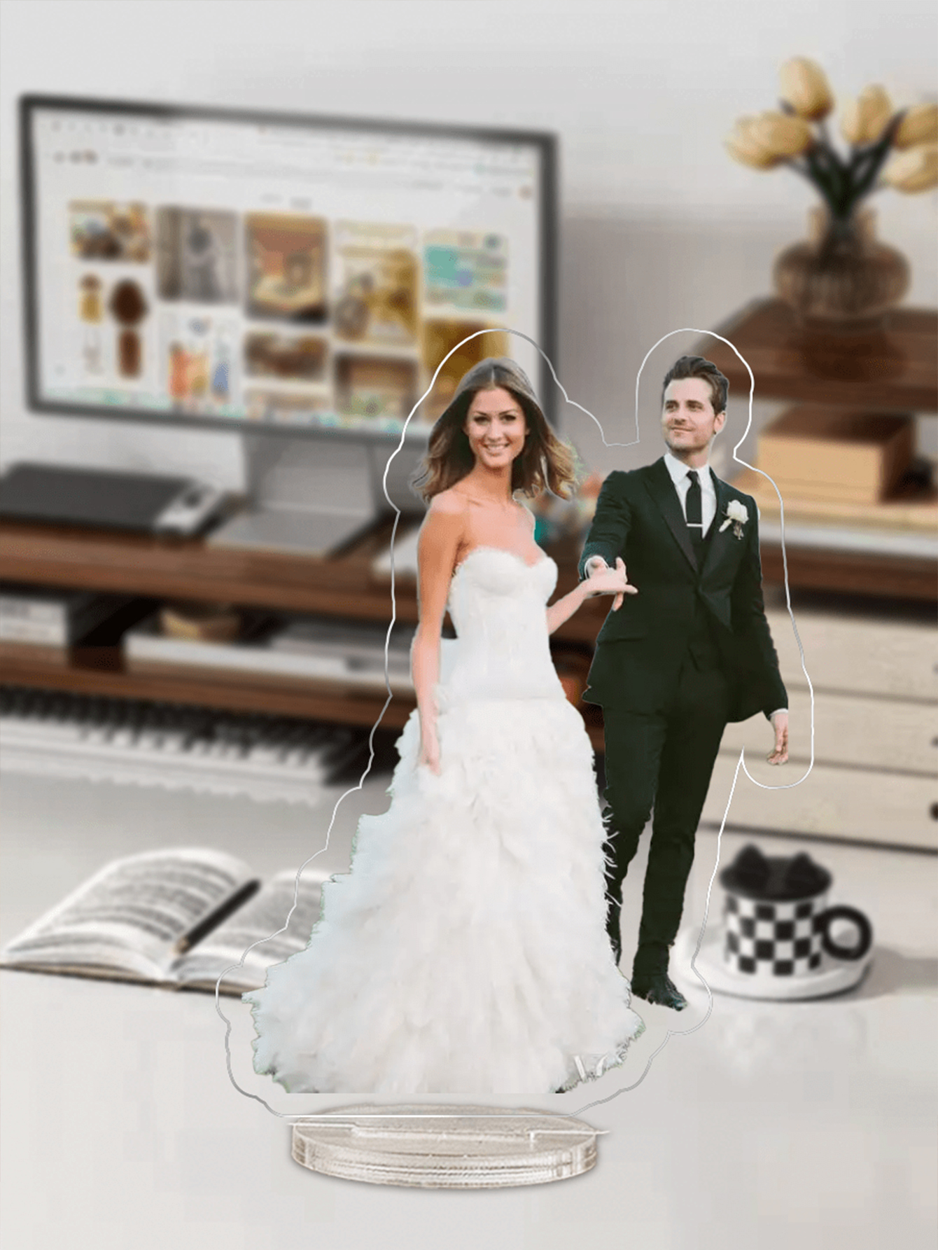 Custom Acrylic Photo Standee Set