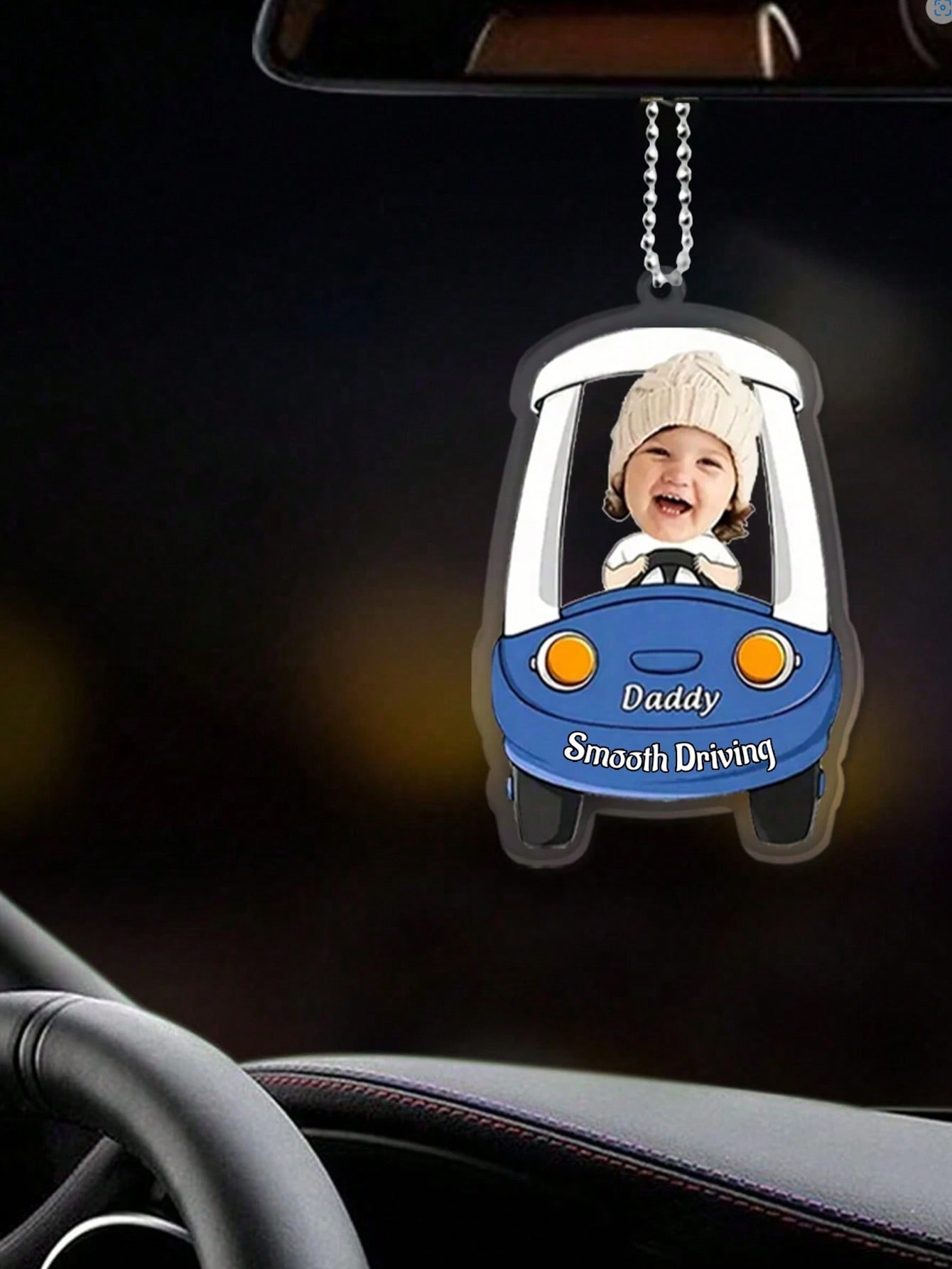 Custom Baby Photo Car Hanging Ornament