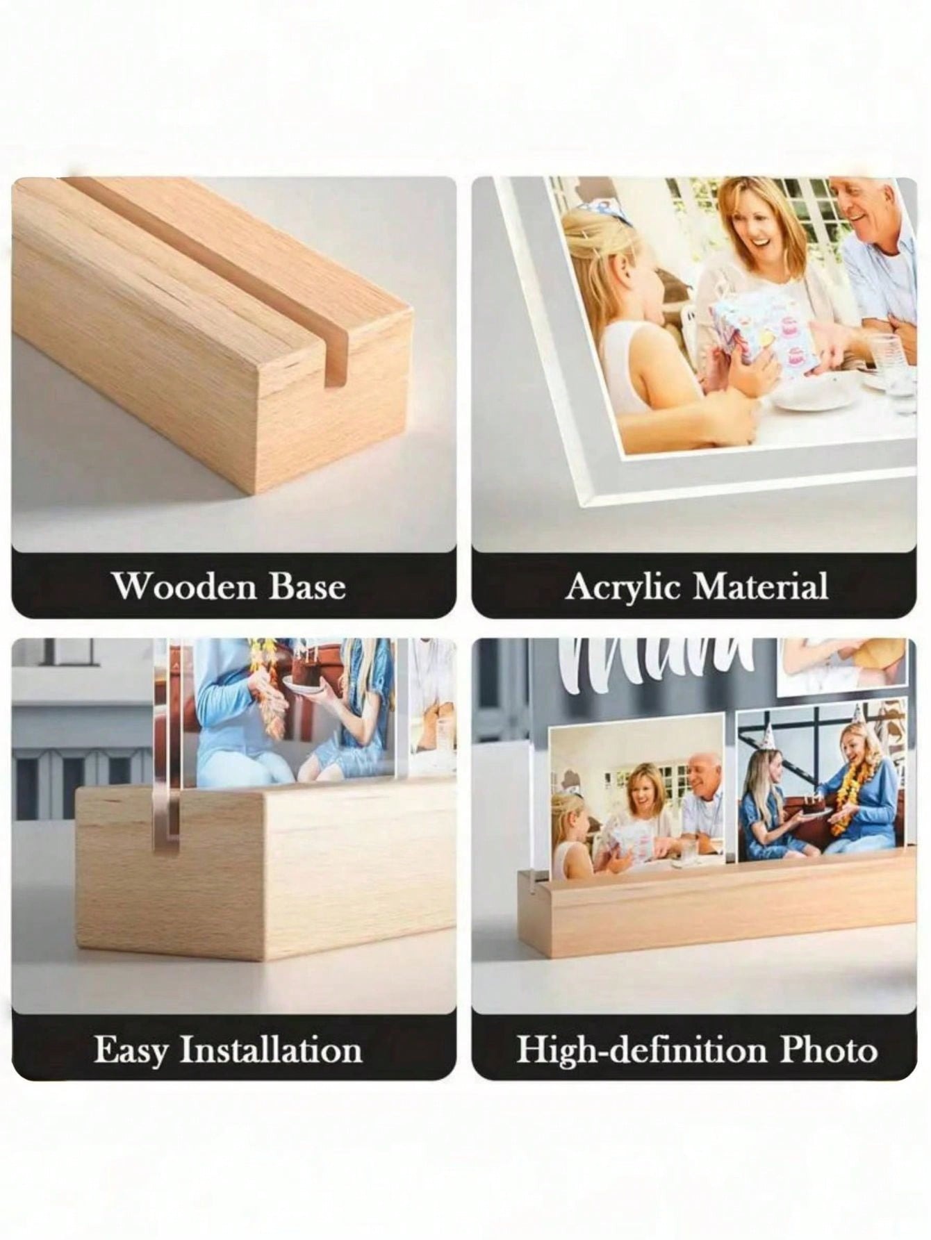 DIY Couple Photo Wedding Night Light