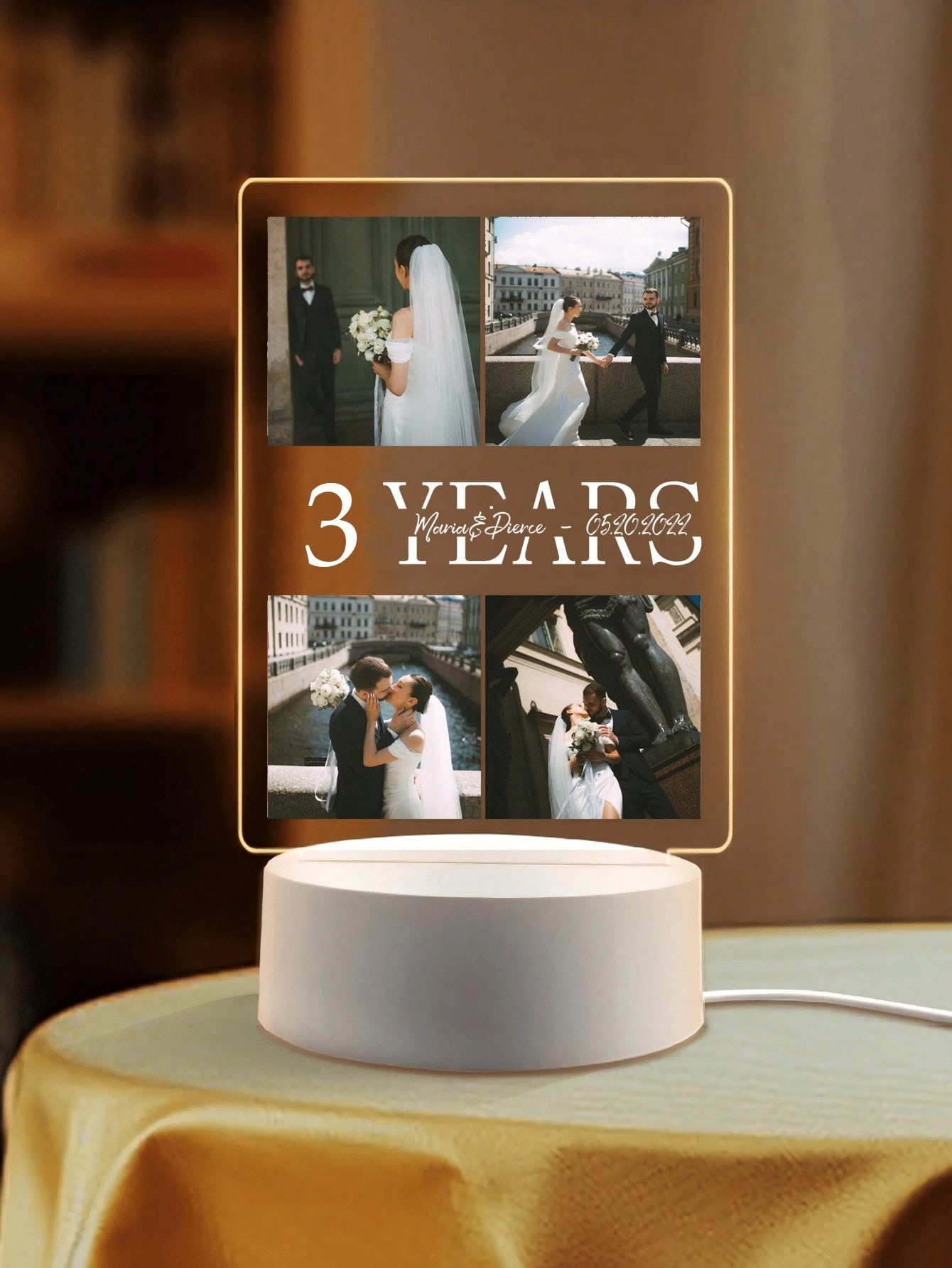 Personalized Photo LED Night Lamp