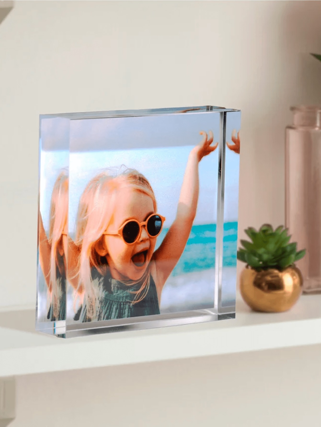 Personalized Acrylic Photo Display Frame