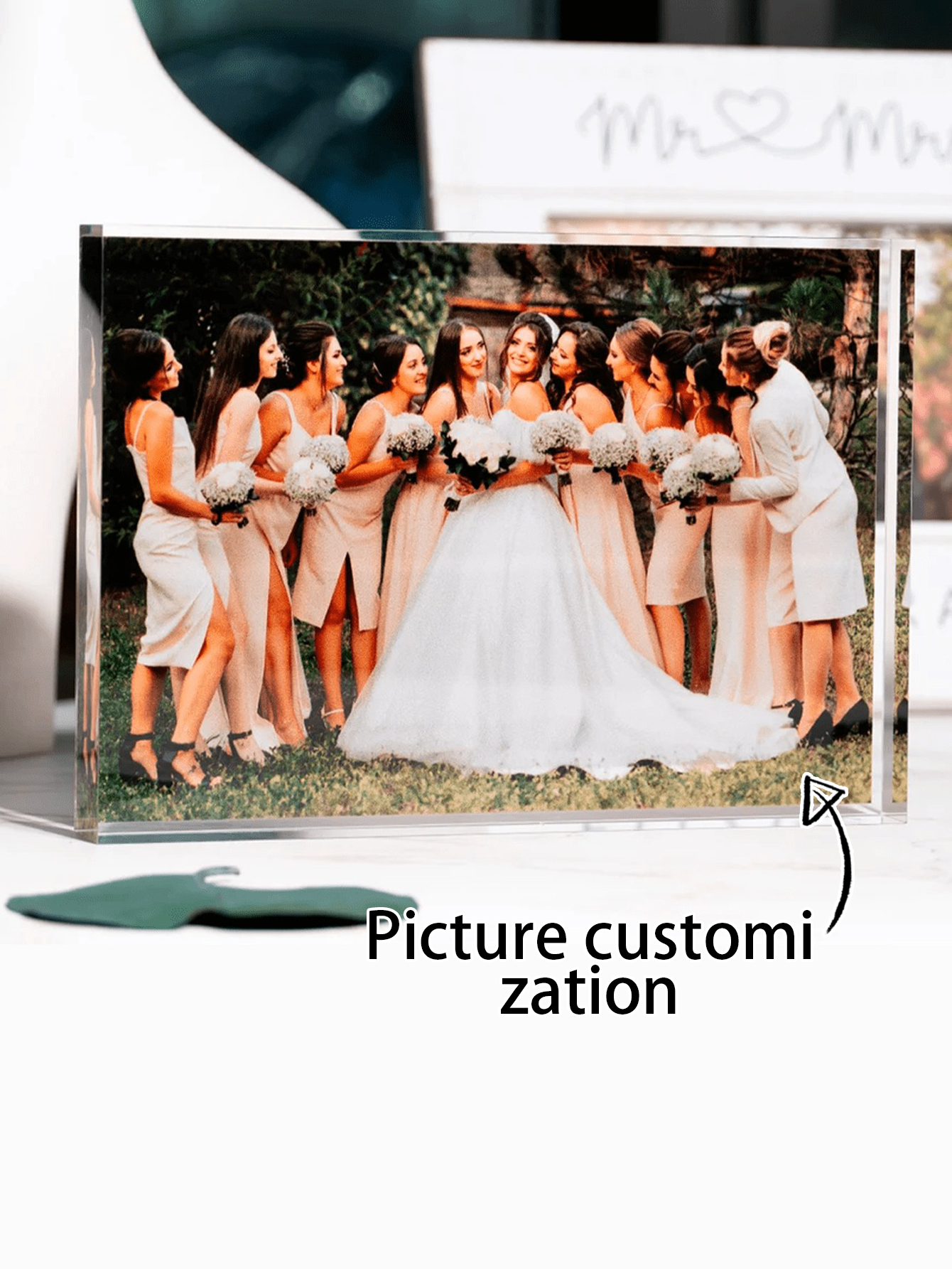 Personalized Acrylic Photo Display Frame