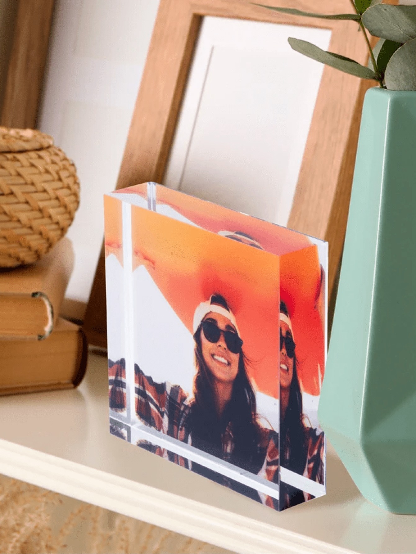 Personalized Acrylic Photo Display Frame