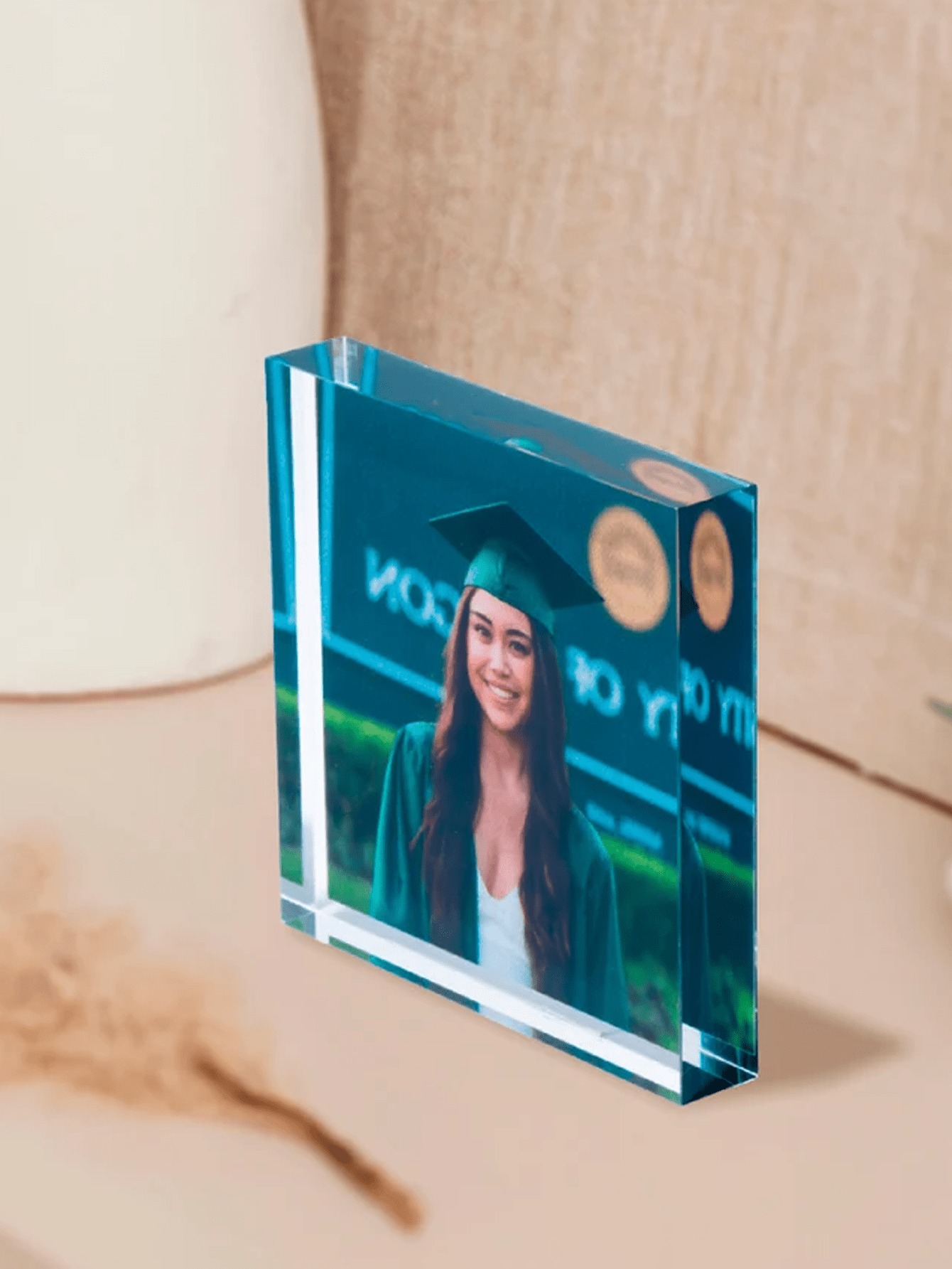 Personalized Acrylic Photo Display Frame