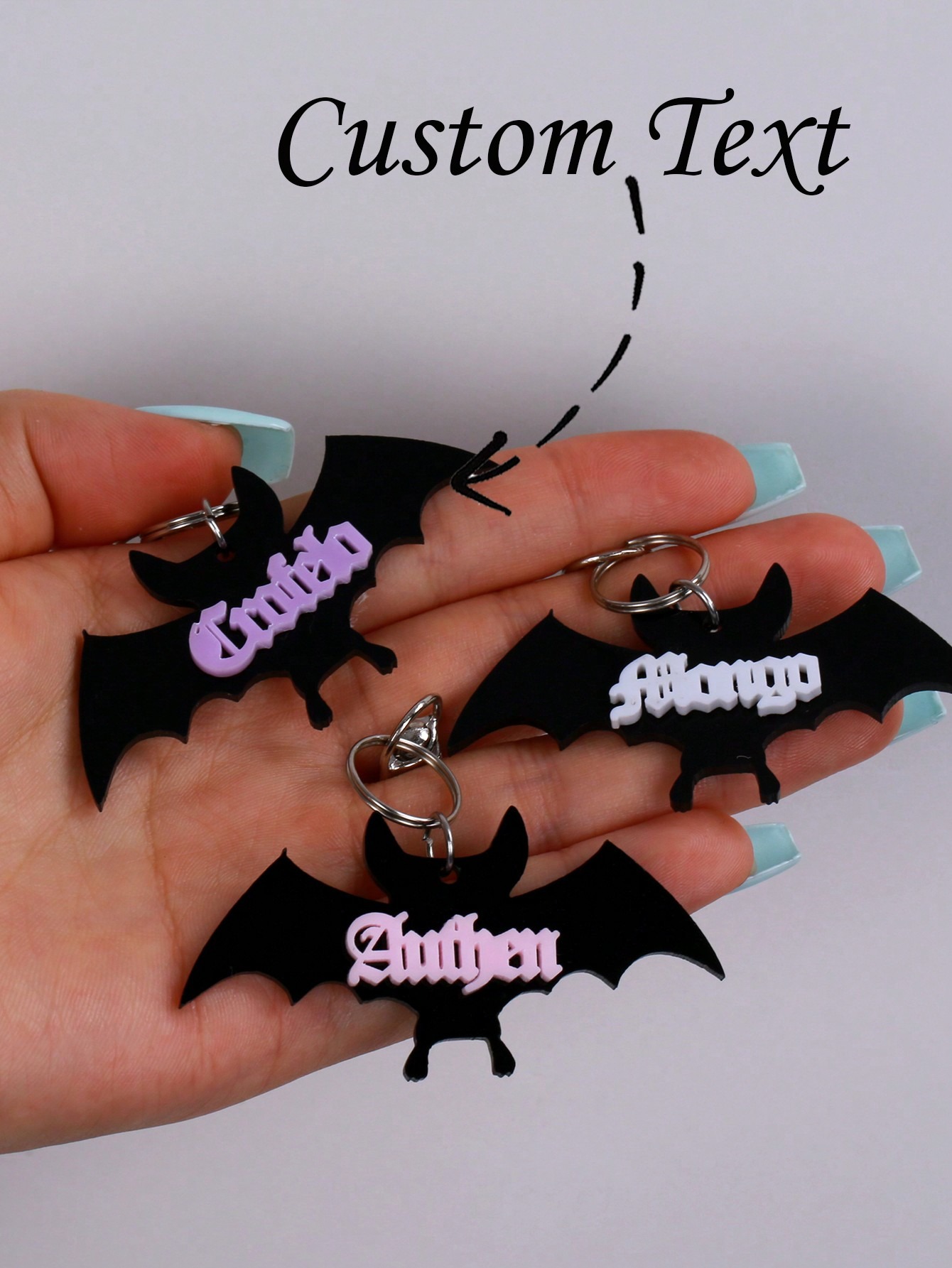 DIY Halloween Element Key Pendant