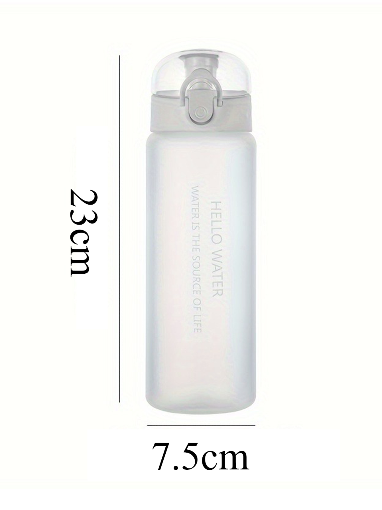 Custom Photo Frosted 780ml Water Bottle