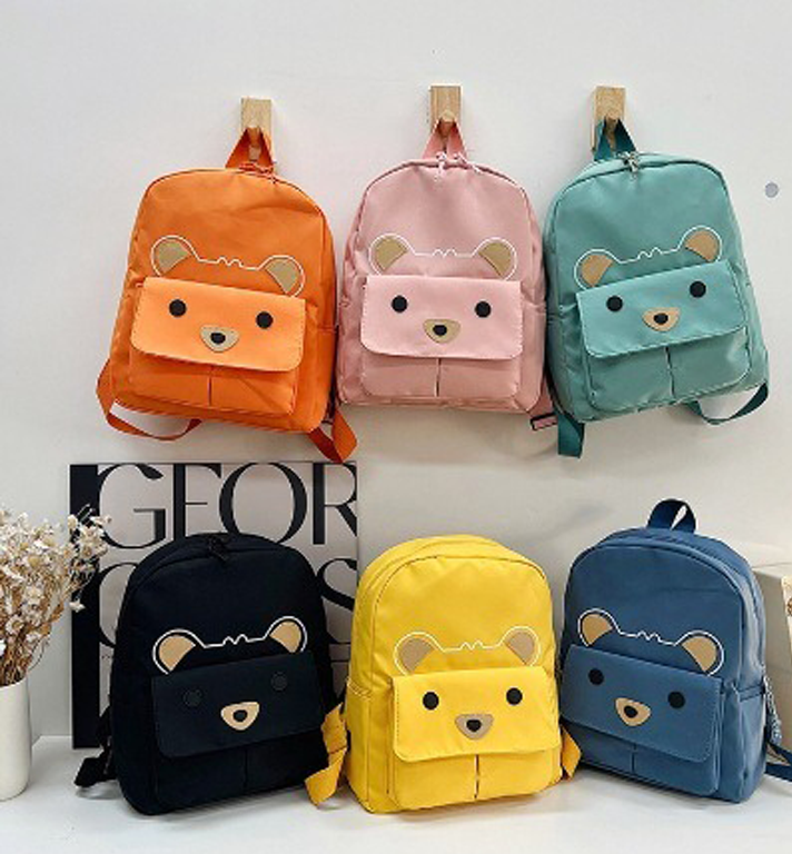 Custom Bear Backpack for Kids – Personalized Travel Bag