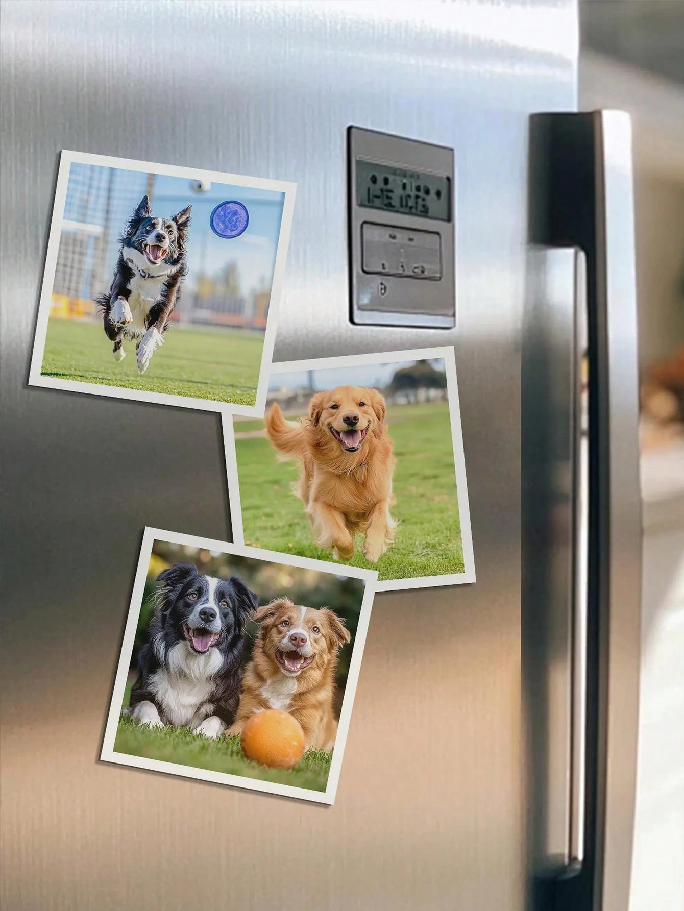 Christmas Photo Magnets – Personalized Holiday Fridge Gift