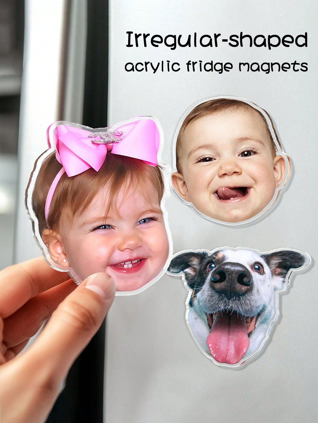 Acrylic Photo Magnets – Irregular-Shaped Fridge Decoration