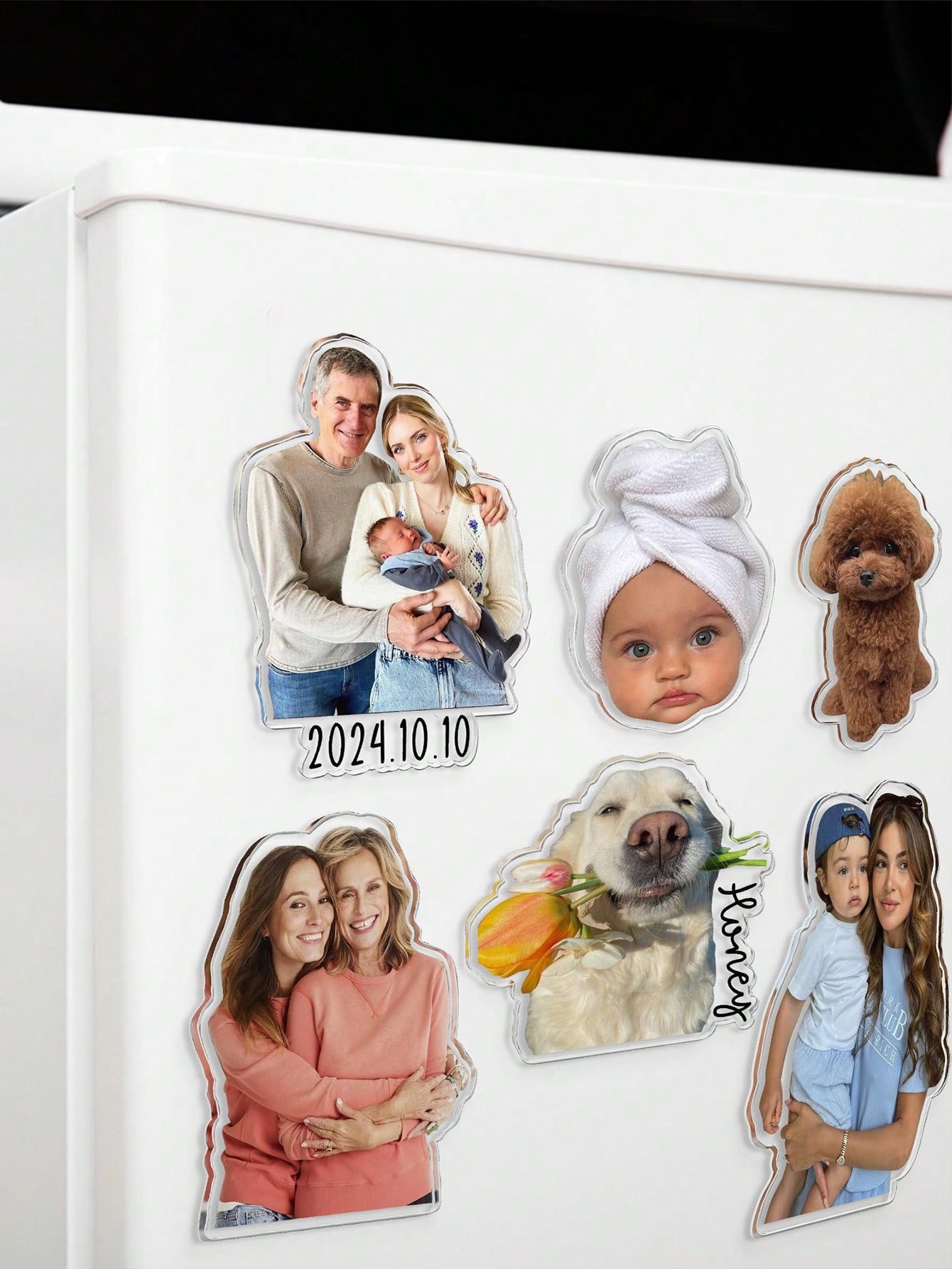 Acrylic Photo Magnets – Irregular-Shaped Fridge Decoration