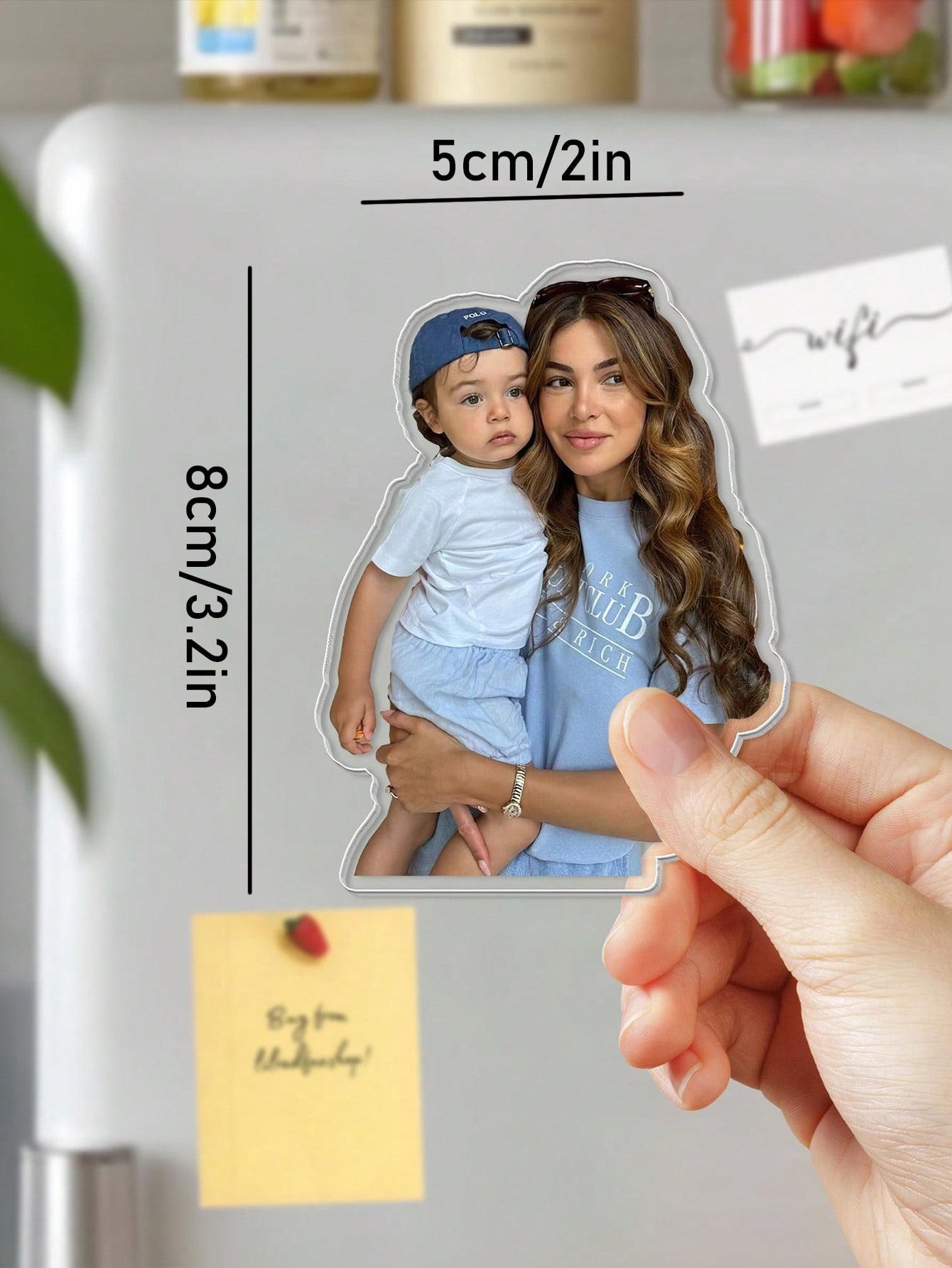 Acrylic Photo Magnets – Irregular-Shaped Fridge Decoration